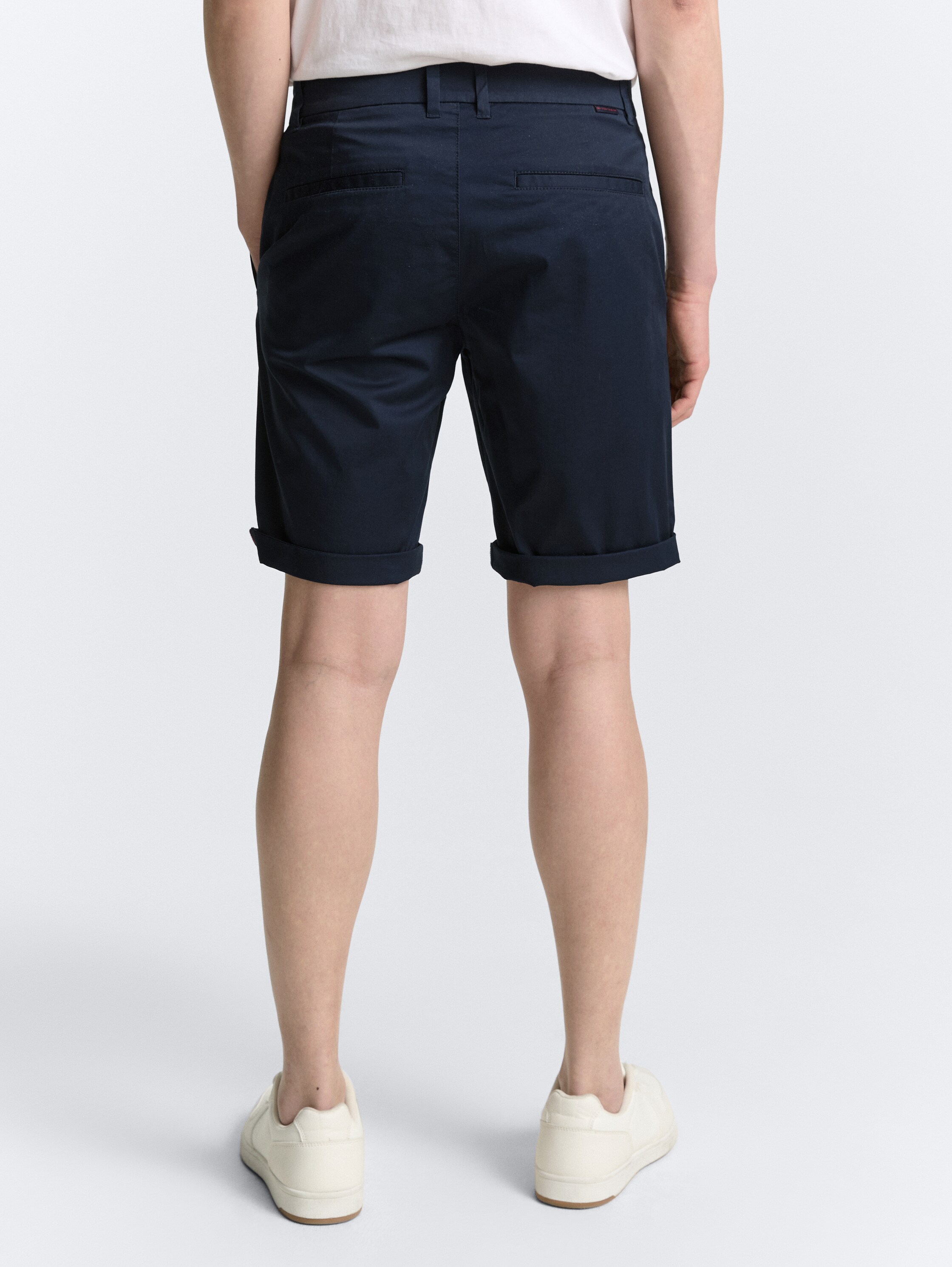 Lightweight Regular Chino Shorts - sky_captain_blue_1 - 