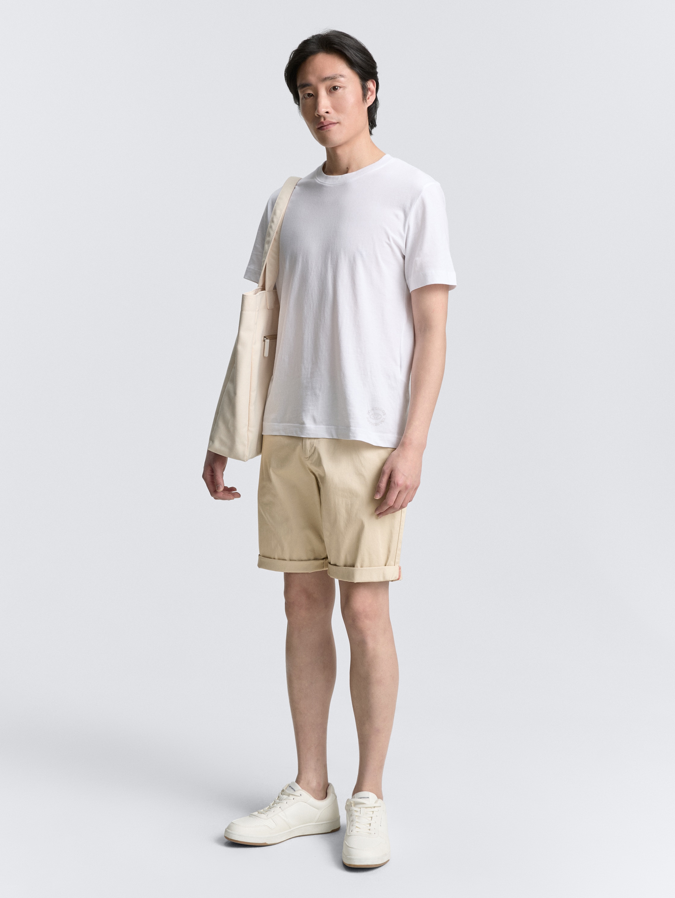 Lichtgewicht Normale Chino Korte Broek - cashew_beige - 