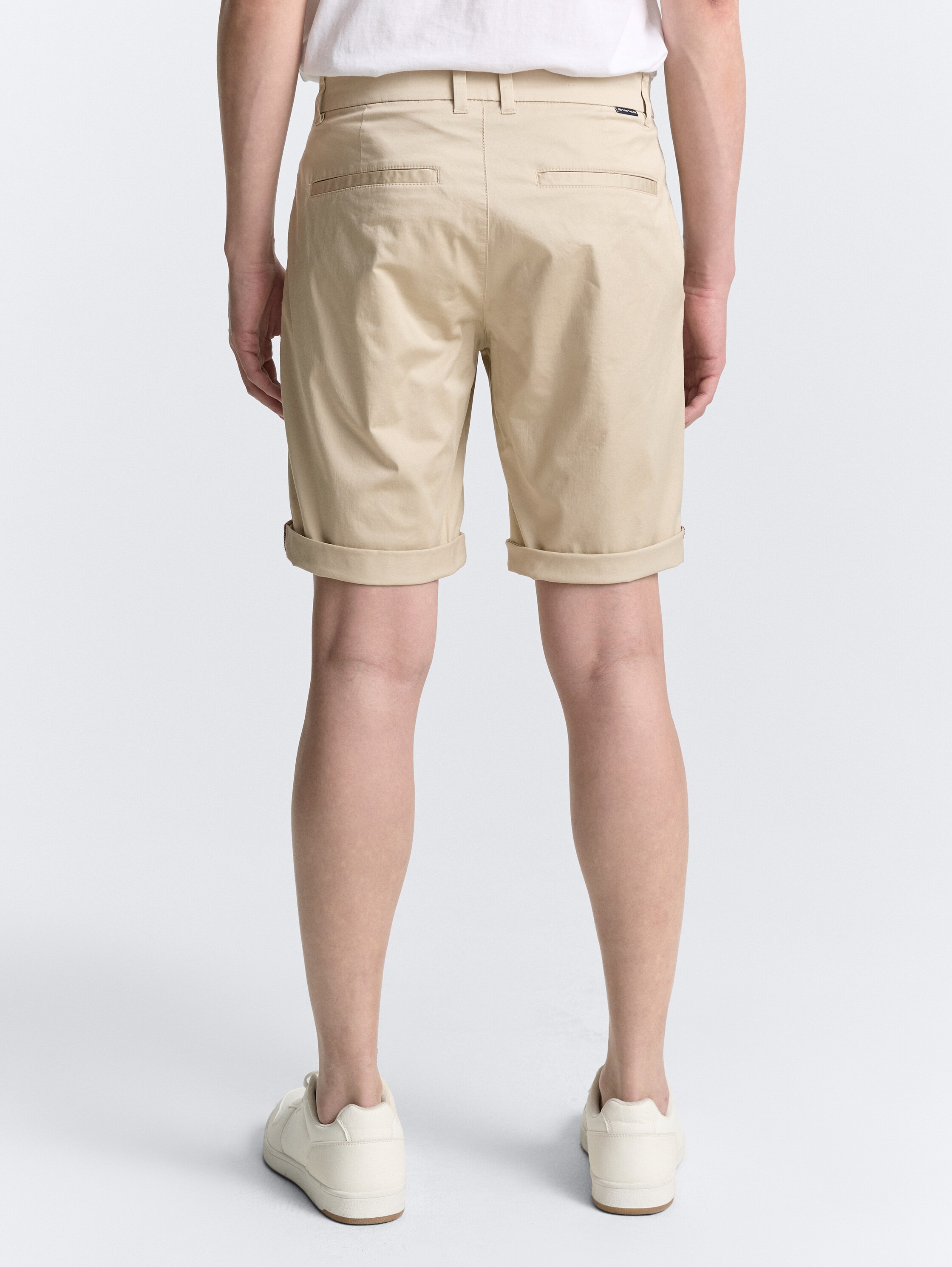 Lichtgewicht Normale Chino Korte Broek - cashew_beige - 