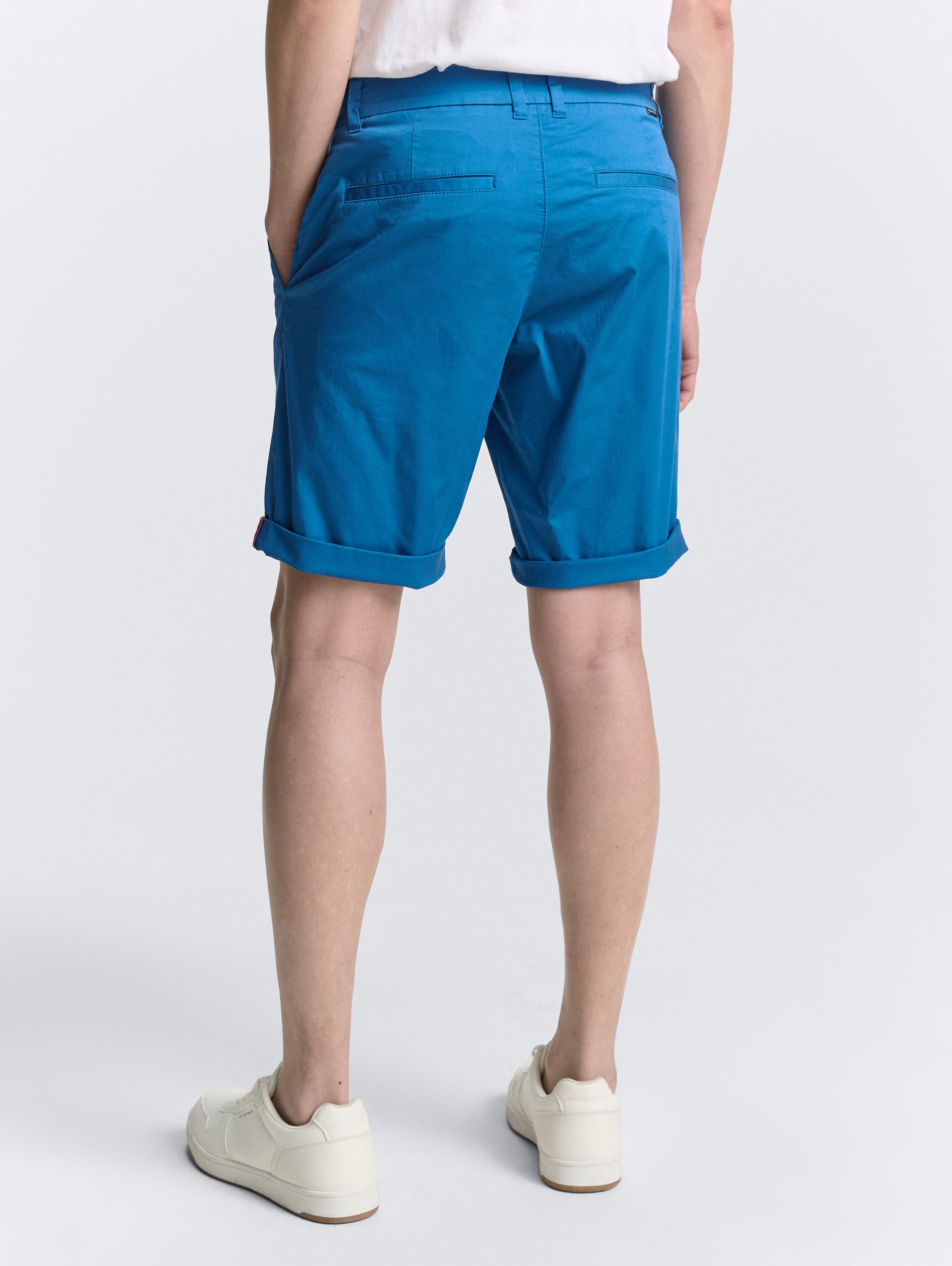 Lightweight Regular Chino Shorts - blue_petrol - 