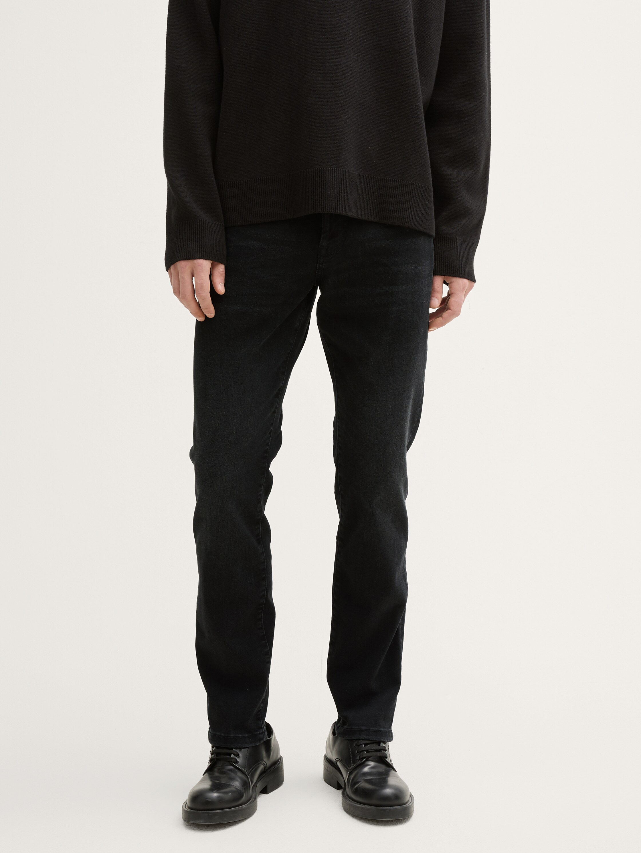 TTJOSH REGULAR SLIM Jeans FREEF!T® - used_dark_stone_grey_denim - 