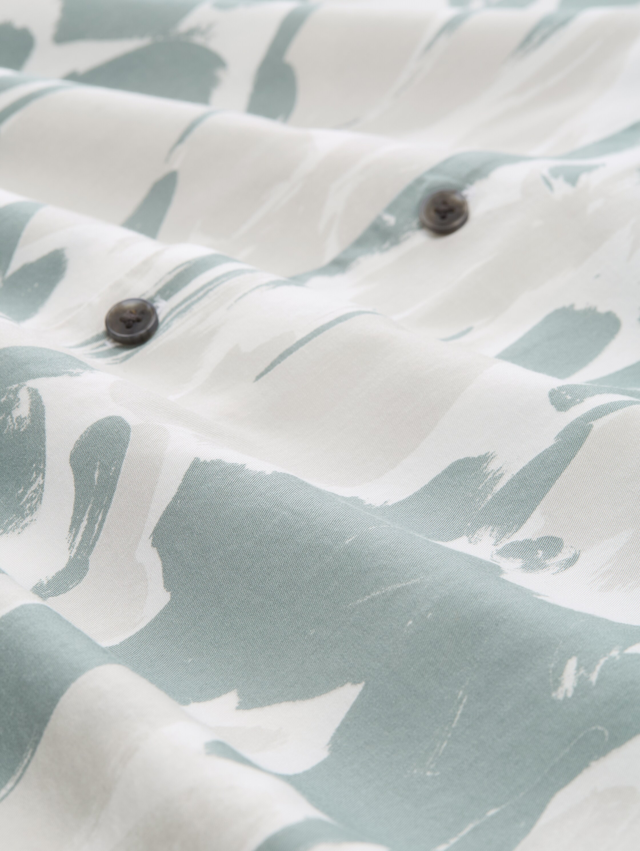 Relaxed Fit Kurzarmhemd im Hawaii-Look - white_abstract_flowery_print - 