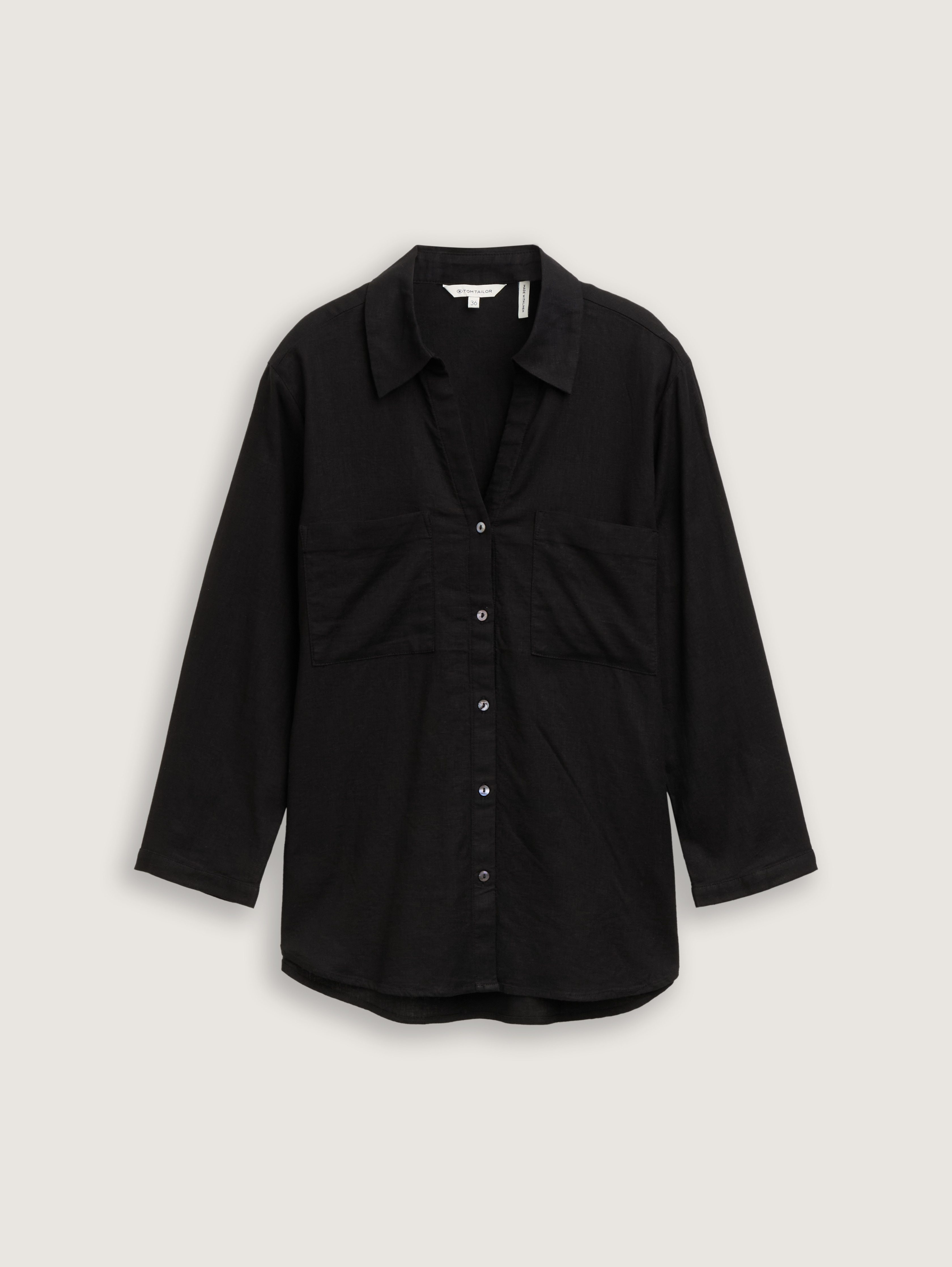 売れ筋商品|||ビーヤング シャツ レディース トップス BYMmmjoella - Button-down blouse - black leo mix ビーヤング レディース シャツ トップス BYMmmjoella - Button