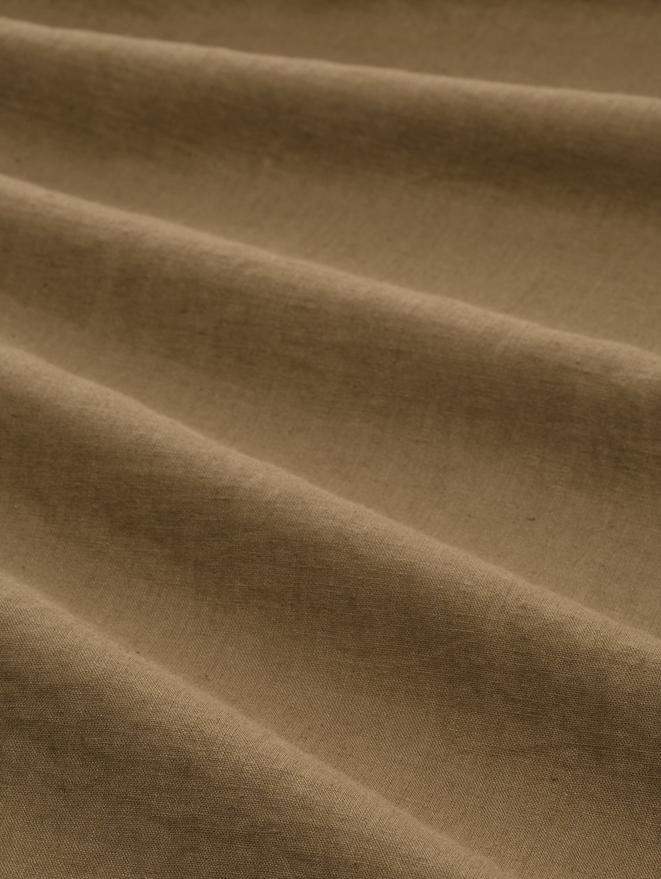 Hemdbluse mit Leinenanteil - nutria_olive - 