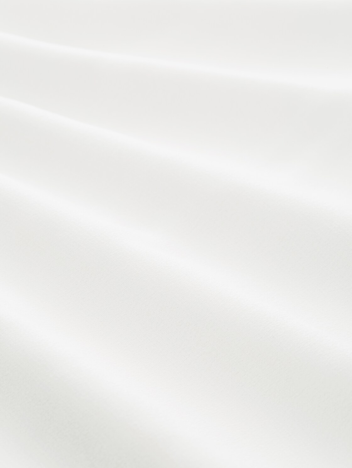 Loose Fit Bluse mit V-Ausschnitt - Whisper White - Material-Ansicht