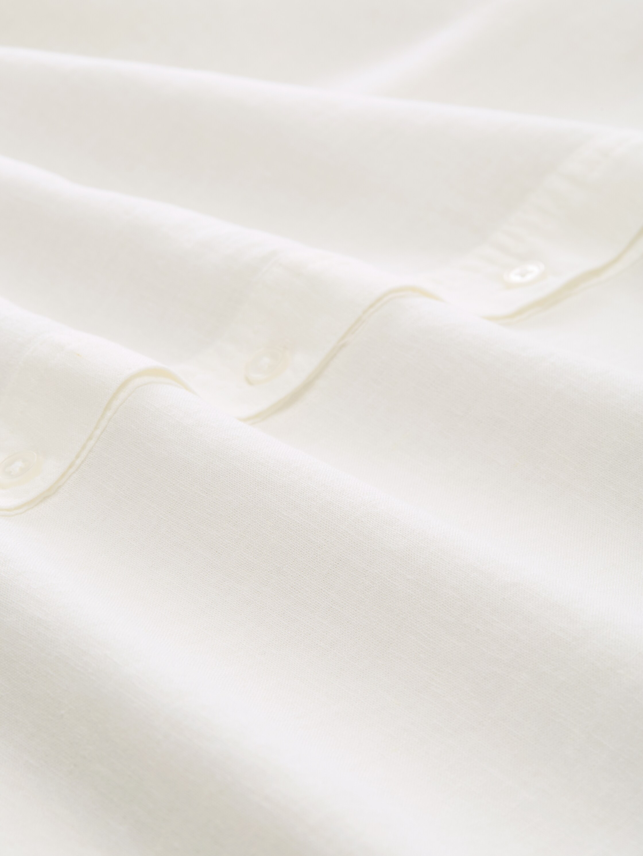 Oversize Bluse mit Leinenanteil - whisper_white - 