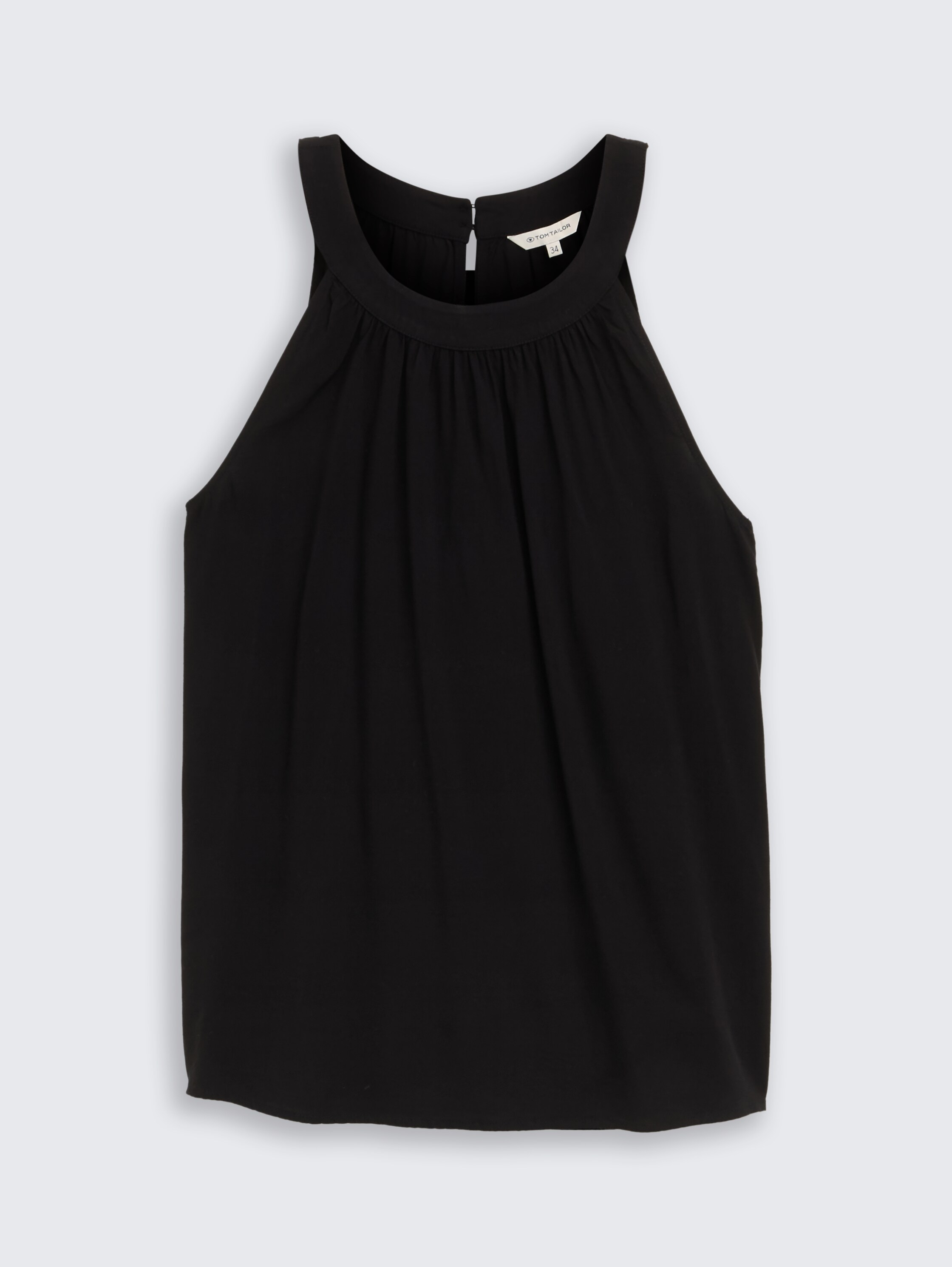 Neckholder Blusentop - deep_black_1 - 