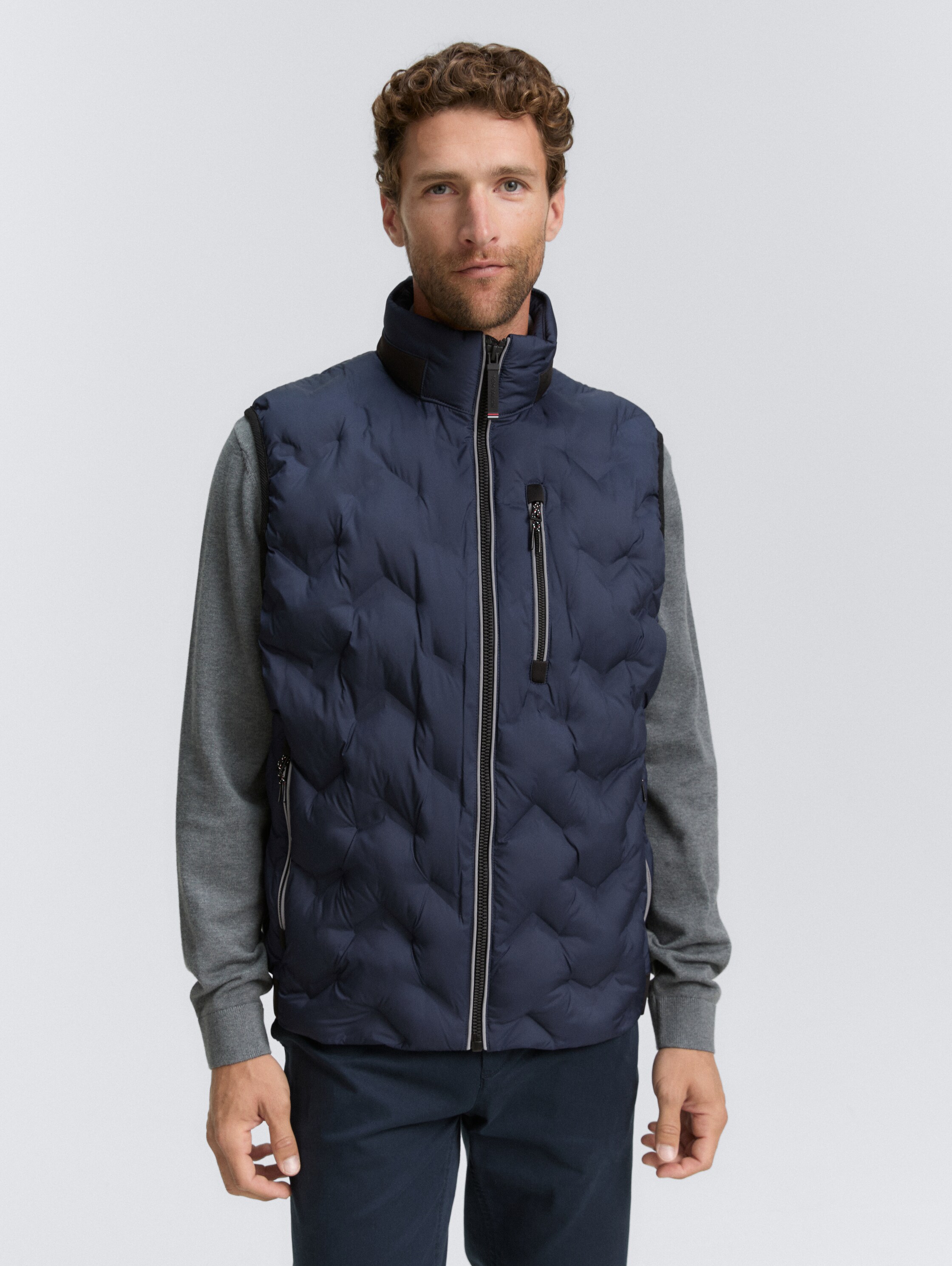 Hybride lichtgewicht gewatteerd vest - sky_captain_blue_1 - 