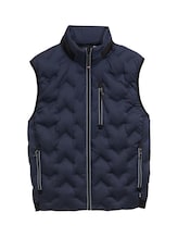 Ausgewählt, Hybrid Lightweight Steppweste von Tom Tailor, blau