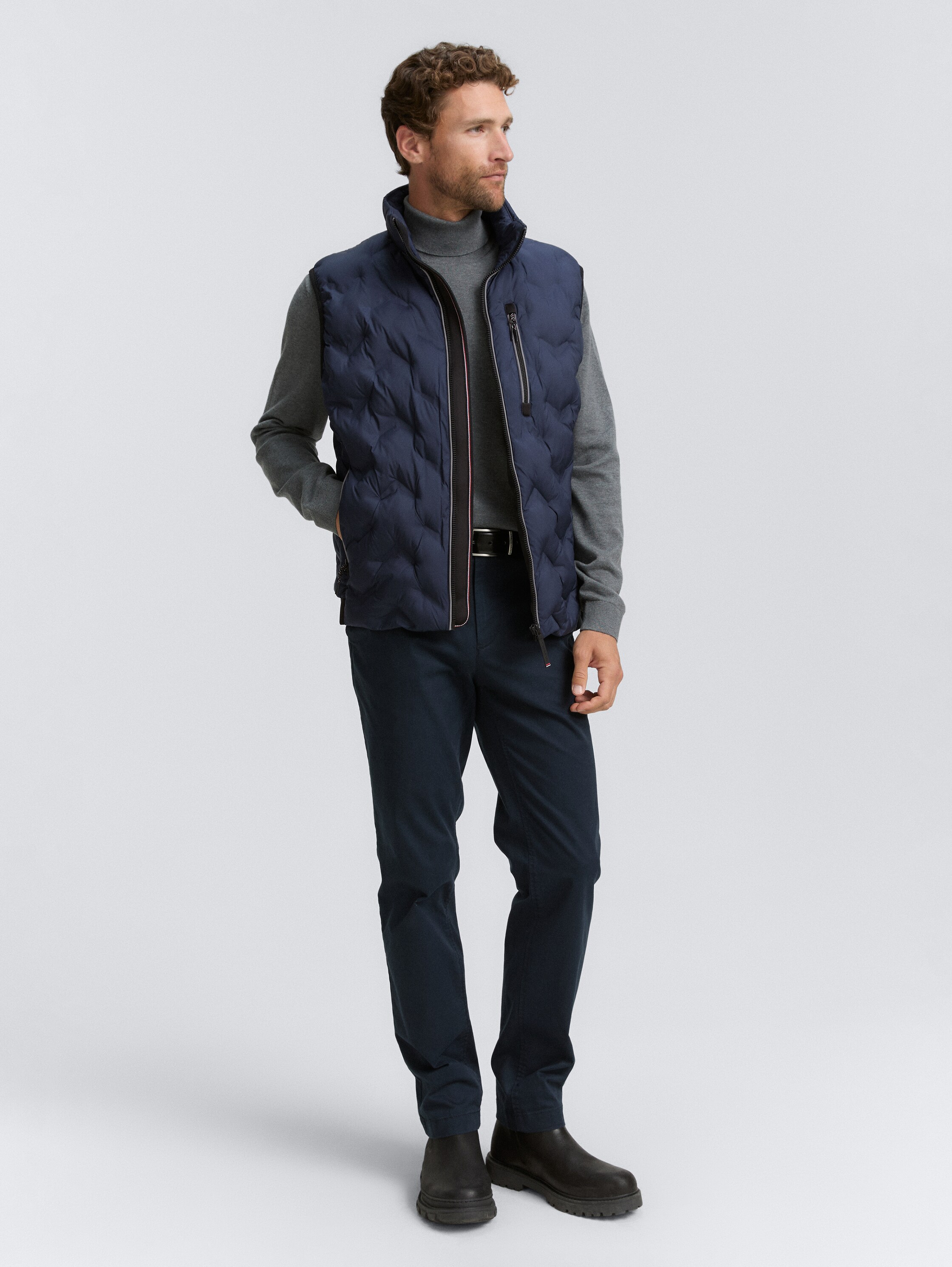Hybride lichtgewicht gewatteerd vest - sky_captain_blue_1 - 