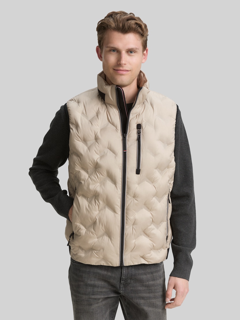 Hybrid Lightweight Steppweste von Men, light cashmere