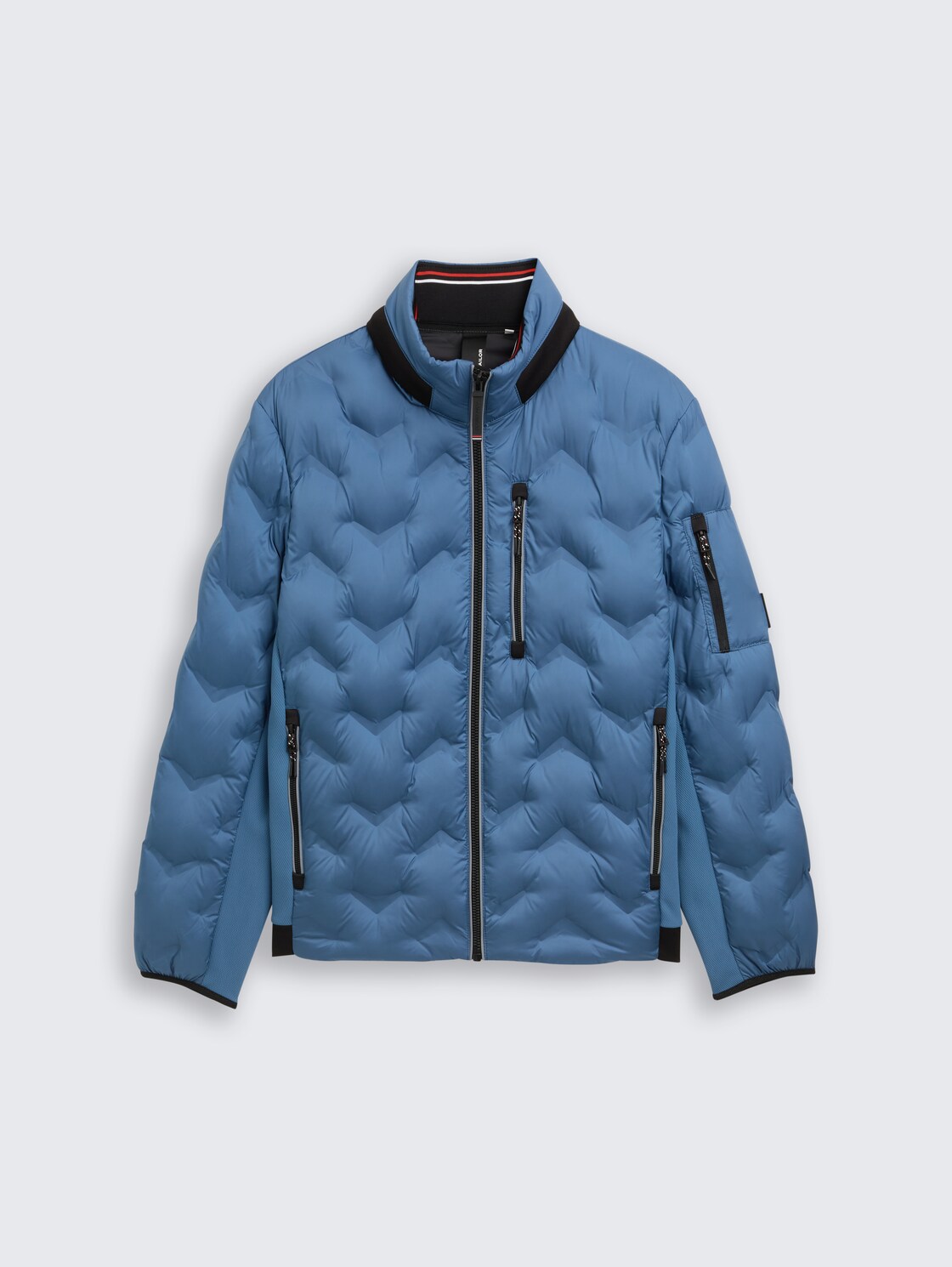 Hybrid Lightweight Steppjacke mit verstaubarer Kapuze - real teal blue - Vorder-Produkt-Ansicht