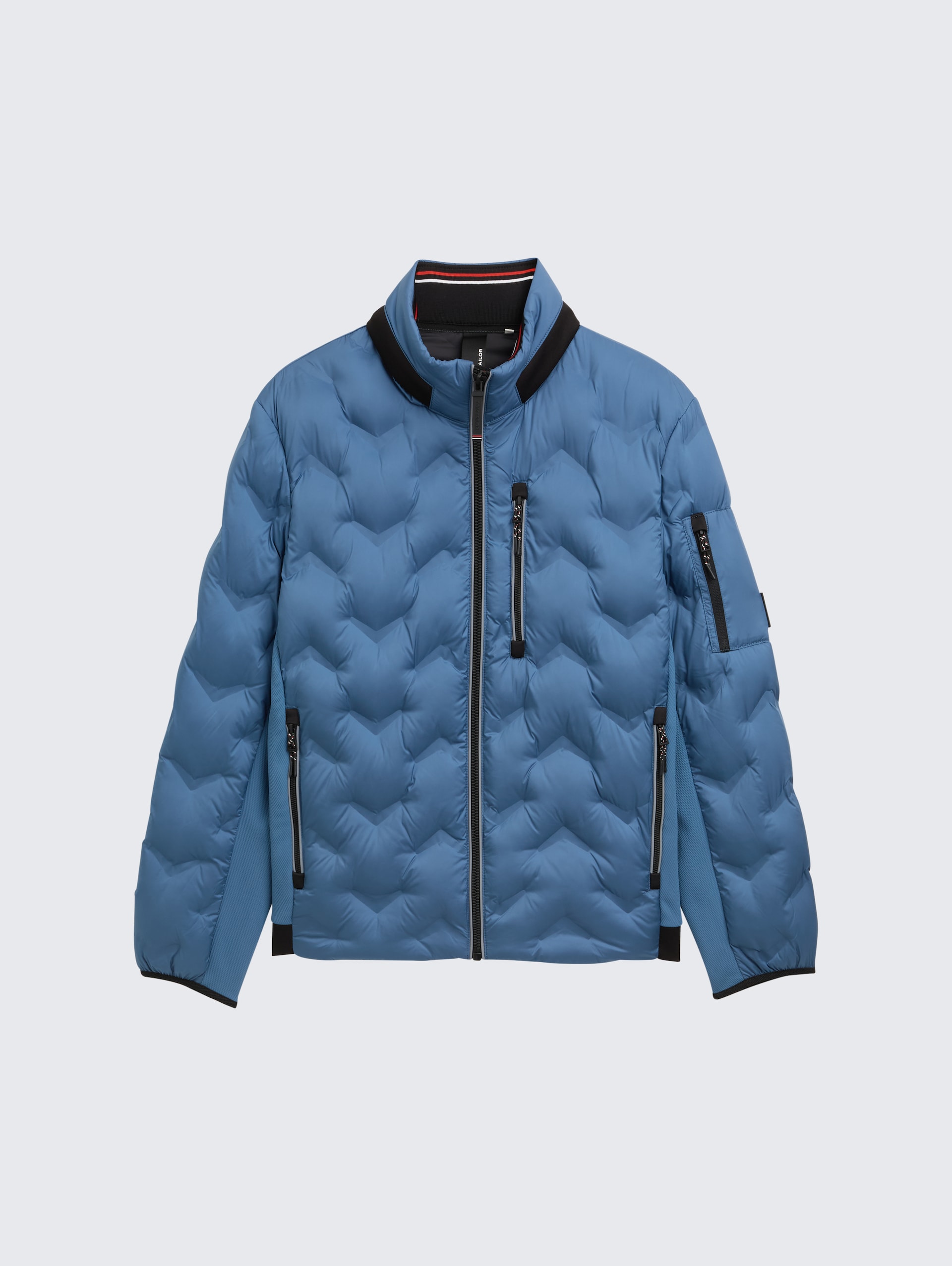 Hybrid Lightweight Steppjacke mit verstaubarer Kapuze - real teal blue - Vorder-Produkt-Ansicht