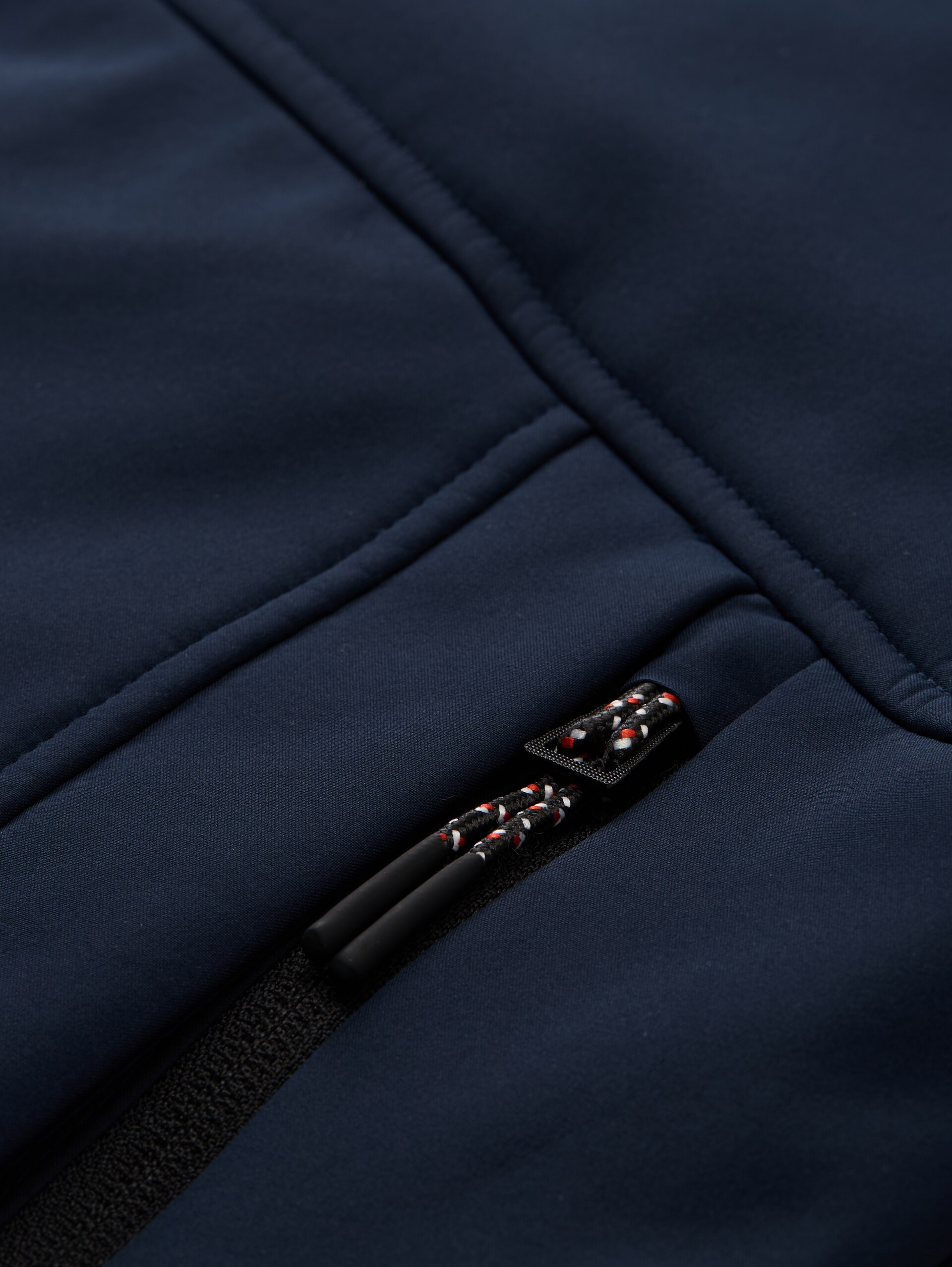 Softshell Jacke mit Kapuze - sky captain blue - Produkt-Detail-Ansicht