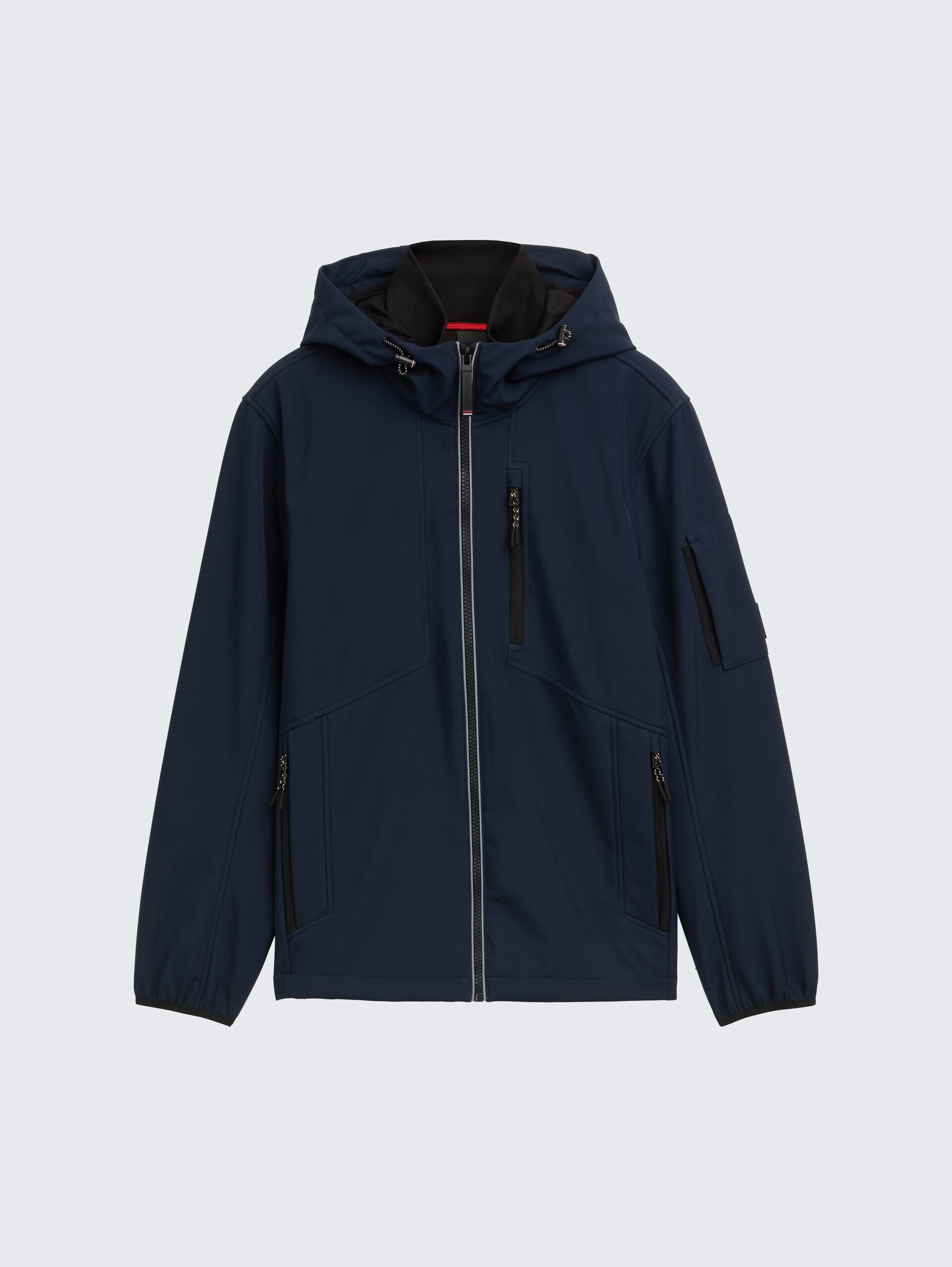 Softshell Jacke mit Kapuze - sky captain blue - Vorder-Produkt-Ansicht