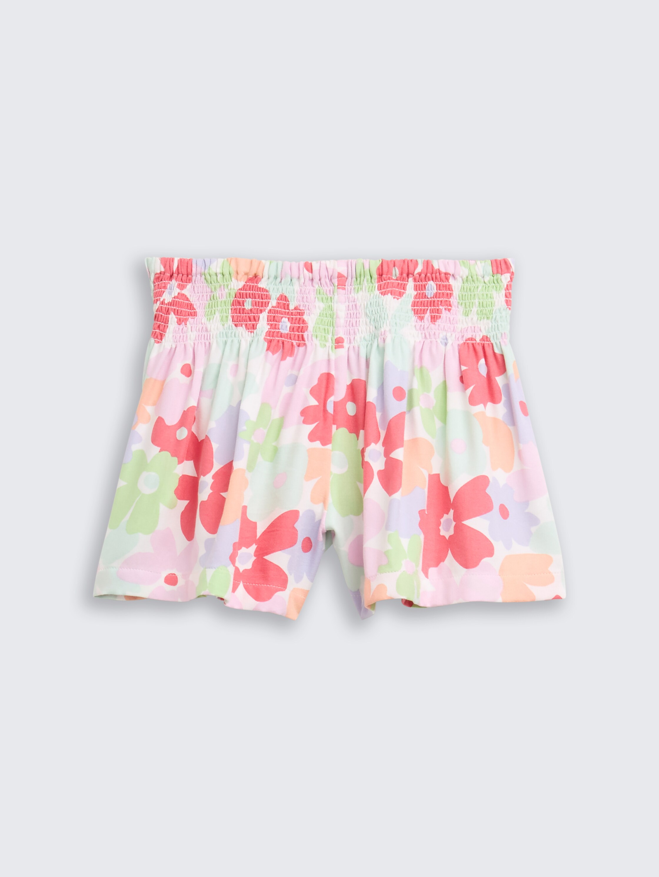 Shorts mit Blumenmuster - big_multicolor_flower_print - 