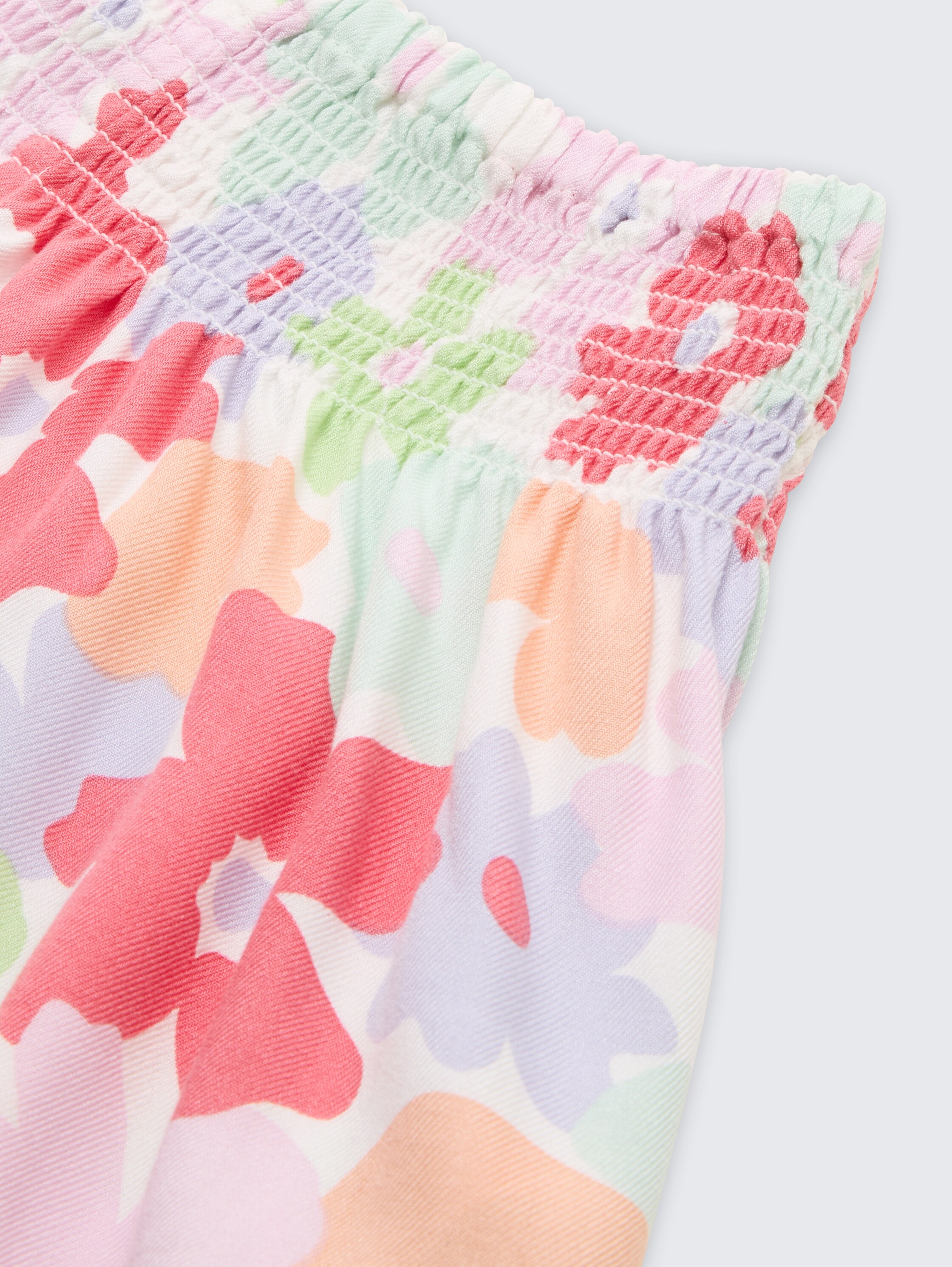 Shorts mit Blumenmuster - big_multicolor_flower_print - 