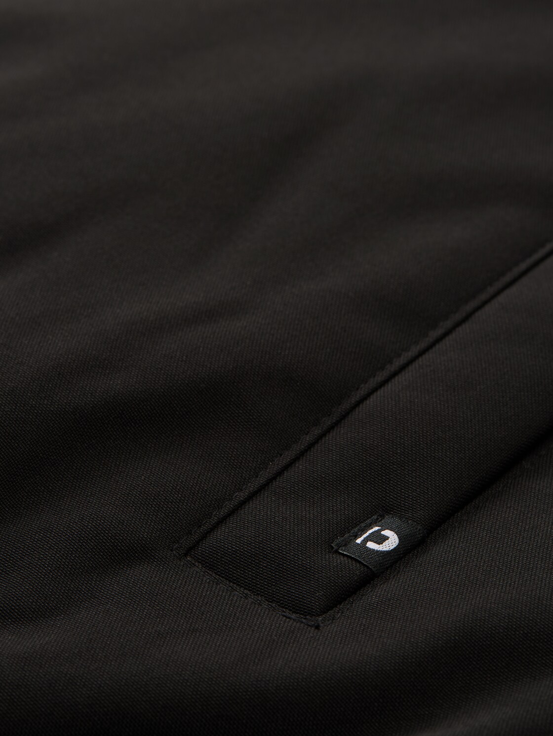 Blouson Jacke mit Stehkragen - Black - Produkt-Detail-Ansicht