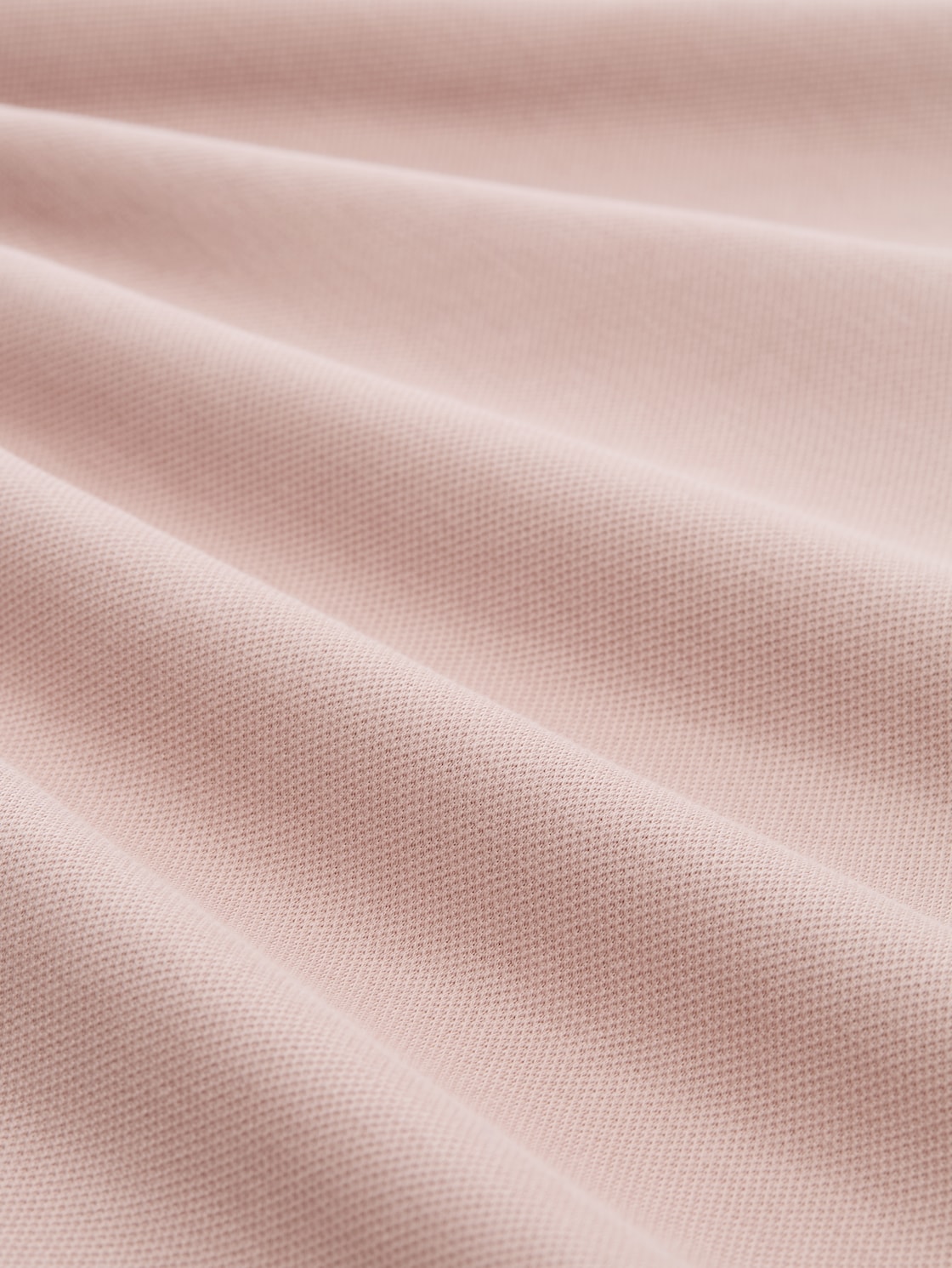 Piqué Sweatshirt - smoky rose - Material-Ansicht