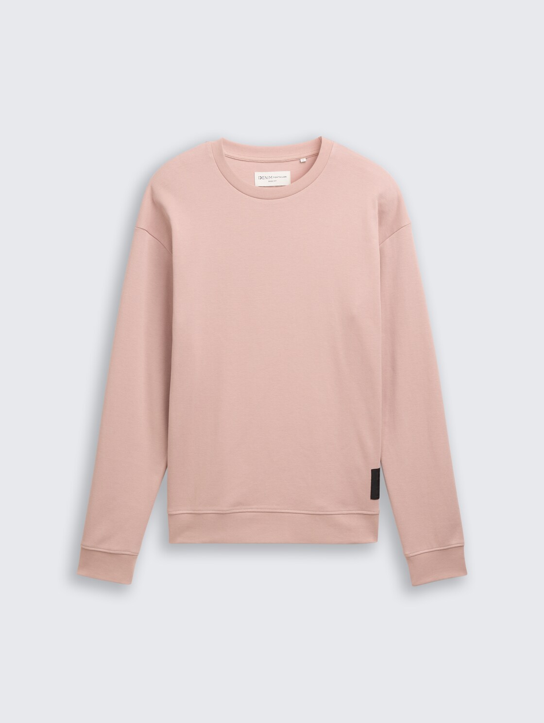 Piqué Sweatshirt - smoky rose - Vorder-Produkt-Ansicht