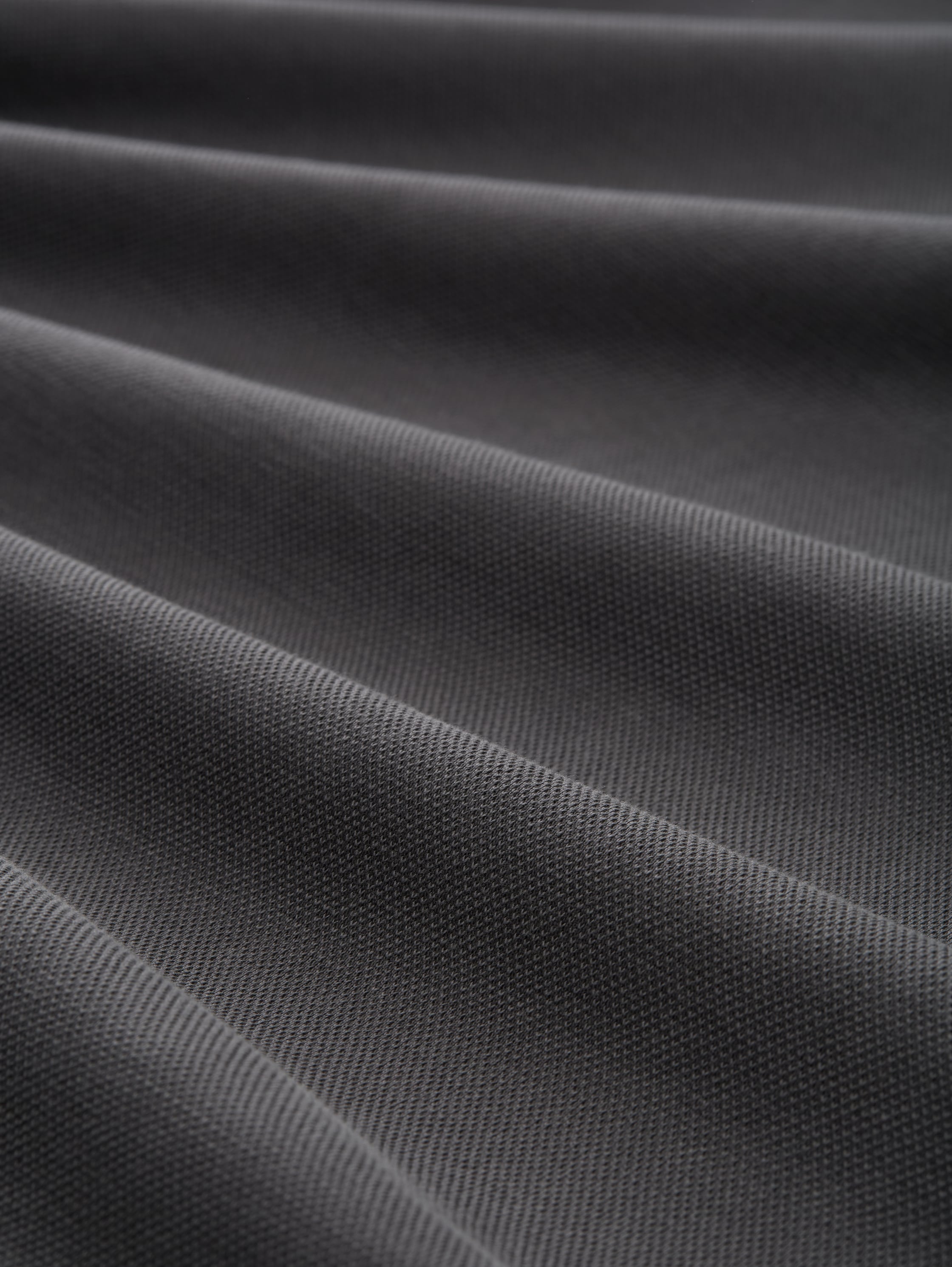 Piqué Sweatjacke mit Stehkragen - ash_grey - 