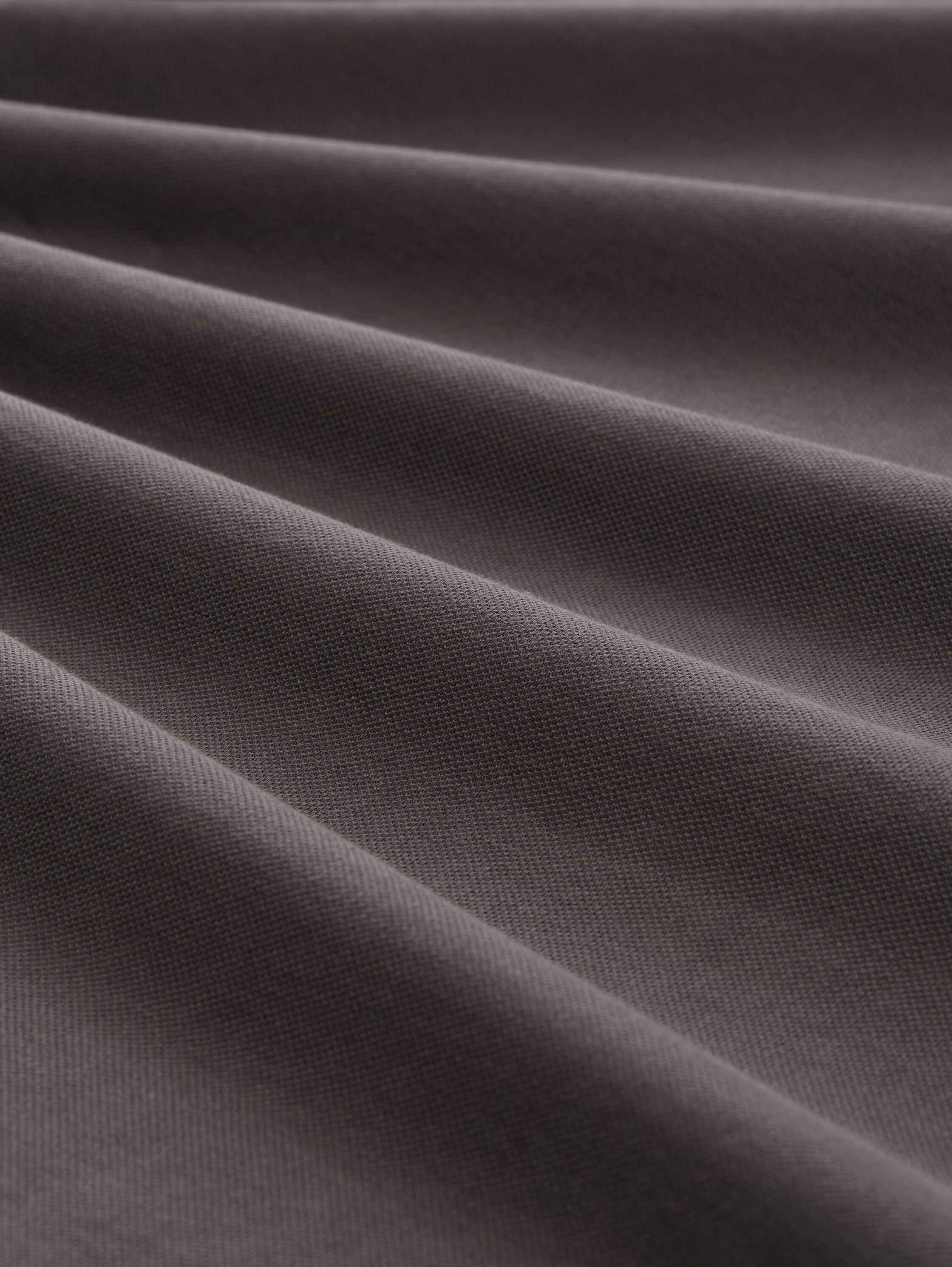 Relaxed fit polo shirt with stand-up collar - pavement_grey - 