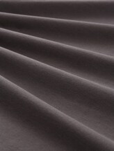 Relaxed poloshirt met opstaande kraag - Pavement Grey