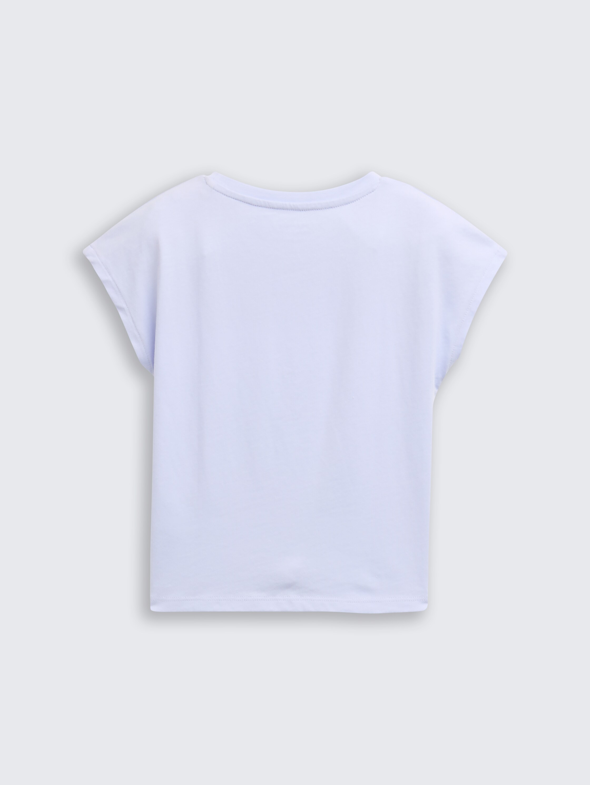 T-Shirt mit Knoten-Detail - happy_lilac - 