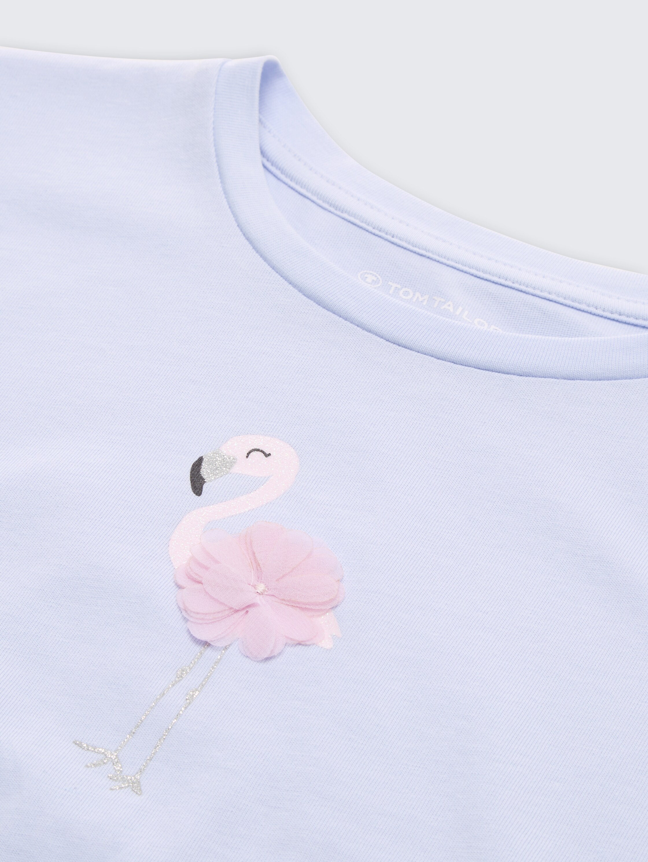 T-Shirt mit Knoten-Detail - happy_lilac - 