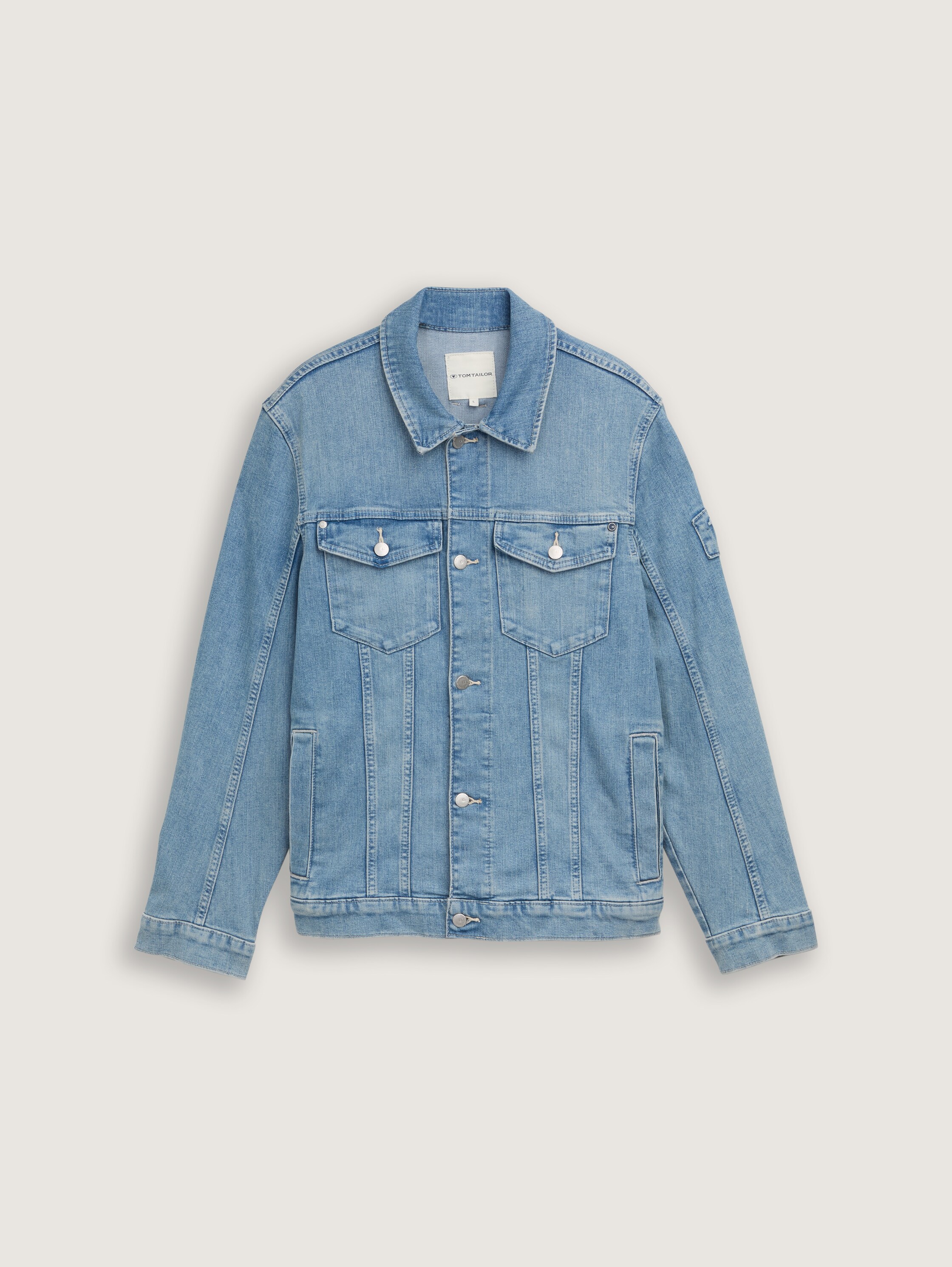 Jeansjacke im Washed Look - 4