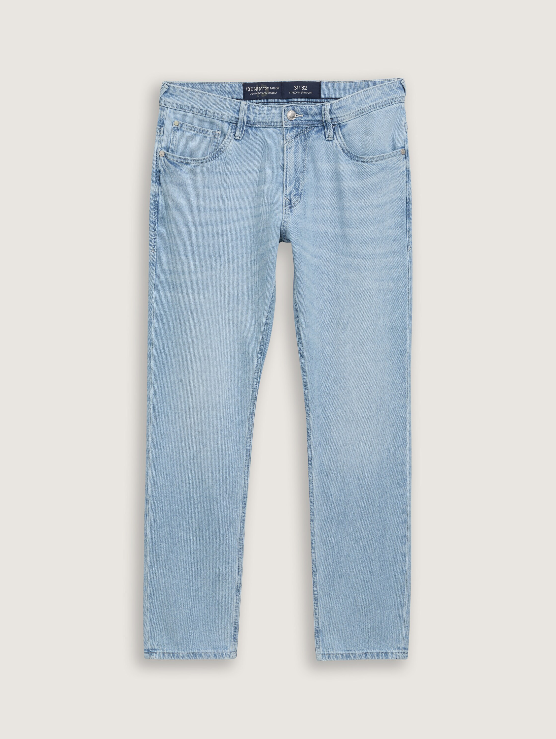 TTAEDAN STRAIGHT Jeans aus Baumwolle - light_stone_wash_denim - 