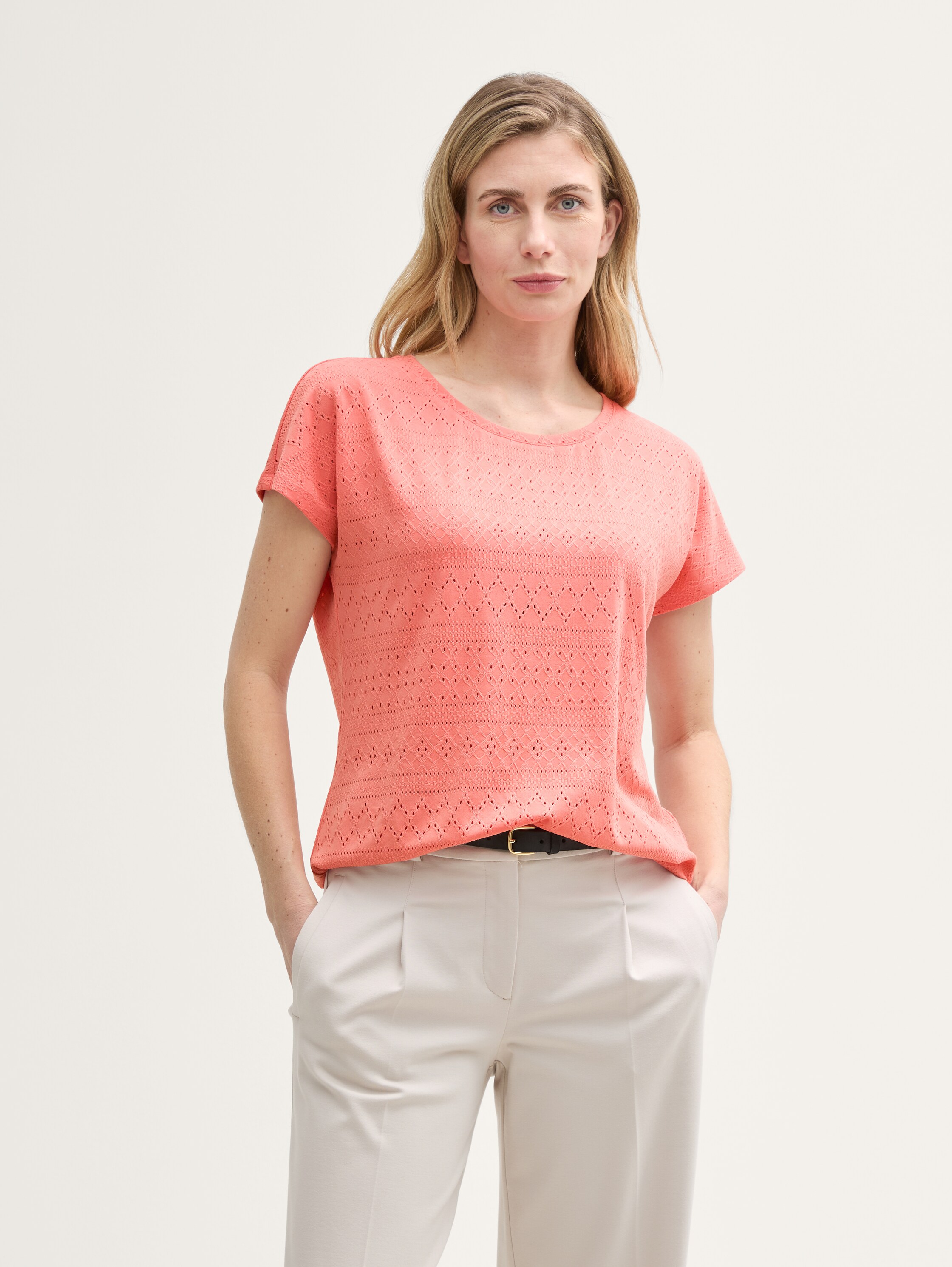 Loose Fit Ajour T-Shirt - 1