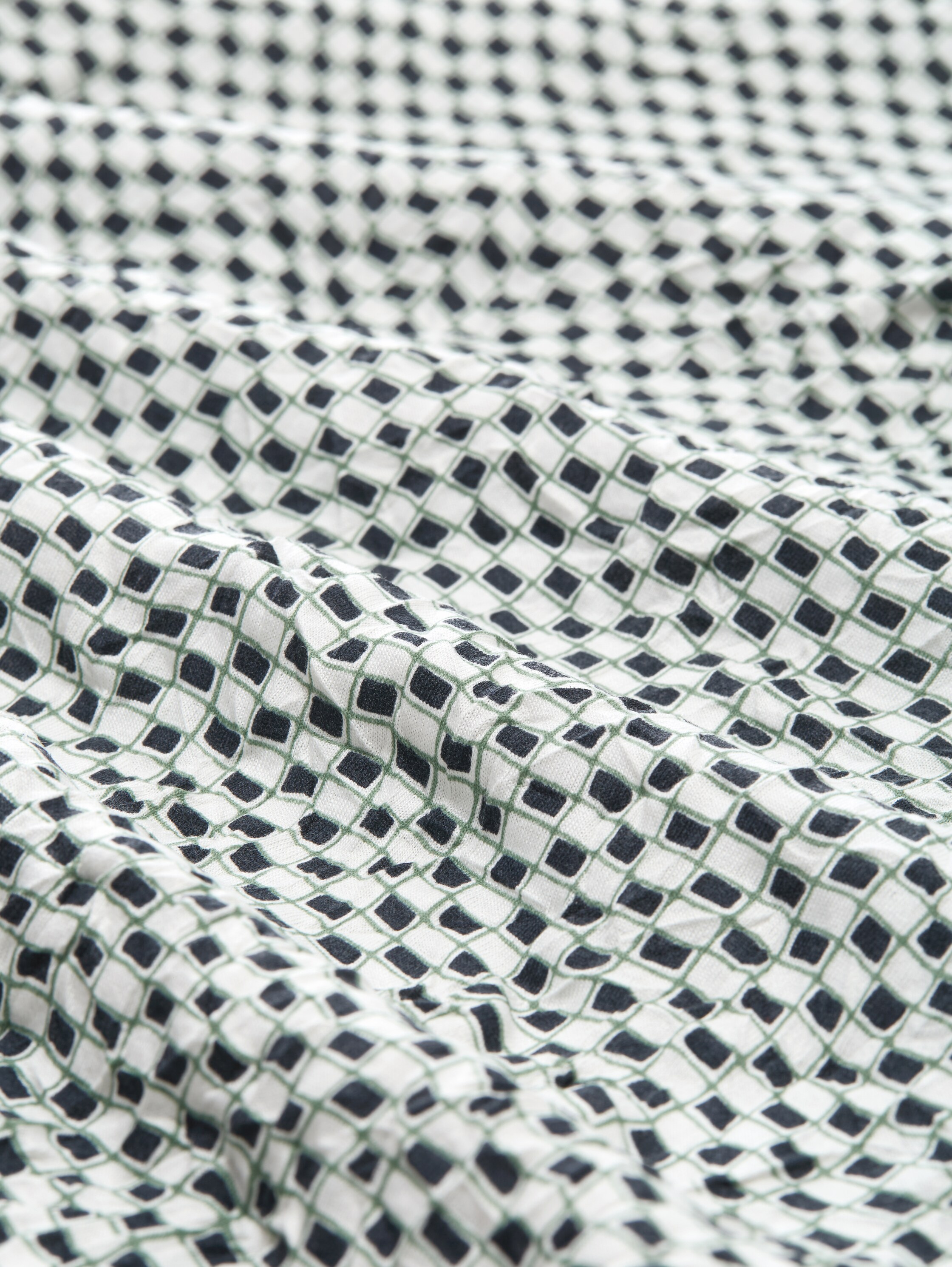 Crinkle T-Shirt mit Muster - 5