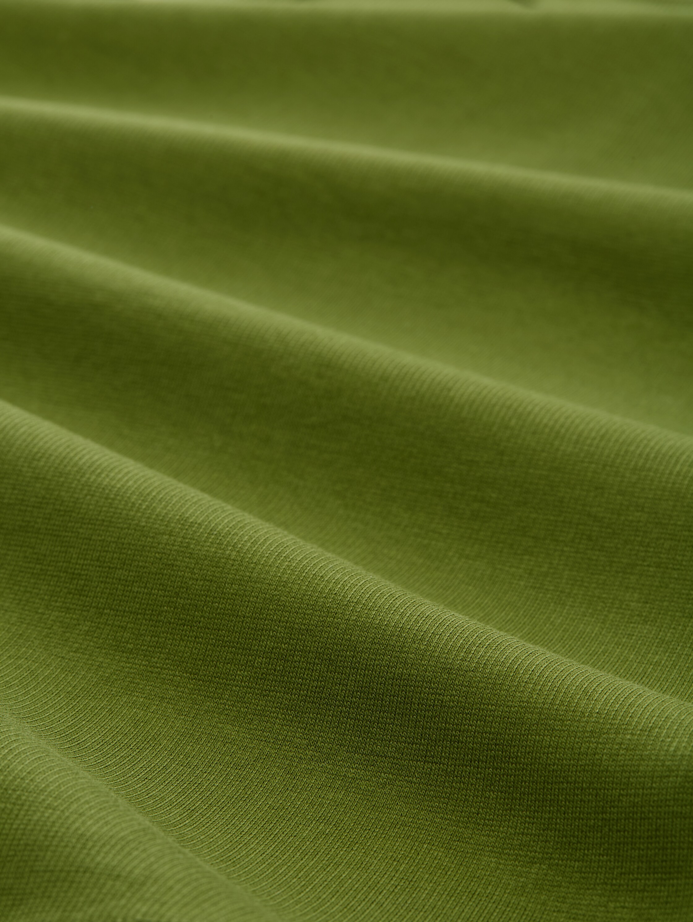 Top mit Rippstruktur - deep ivy green - Material-Ansicht