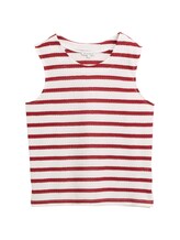 offwhite deep red stripe