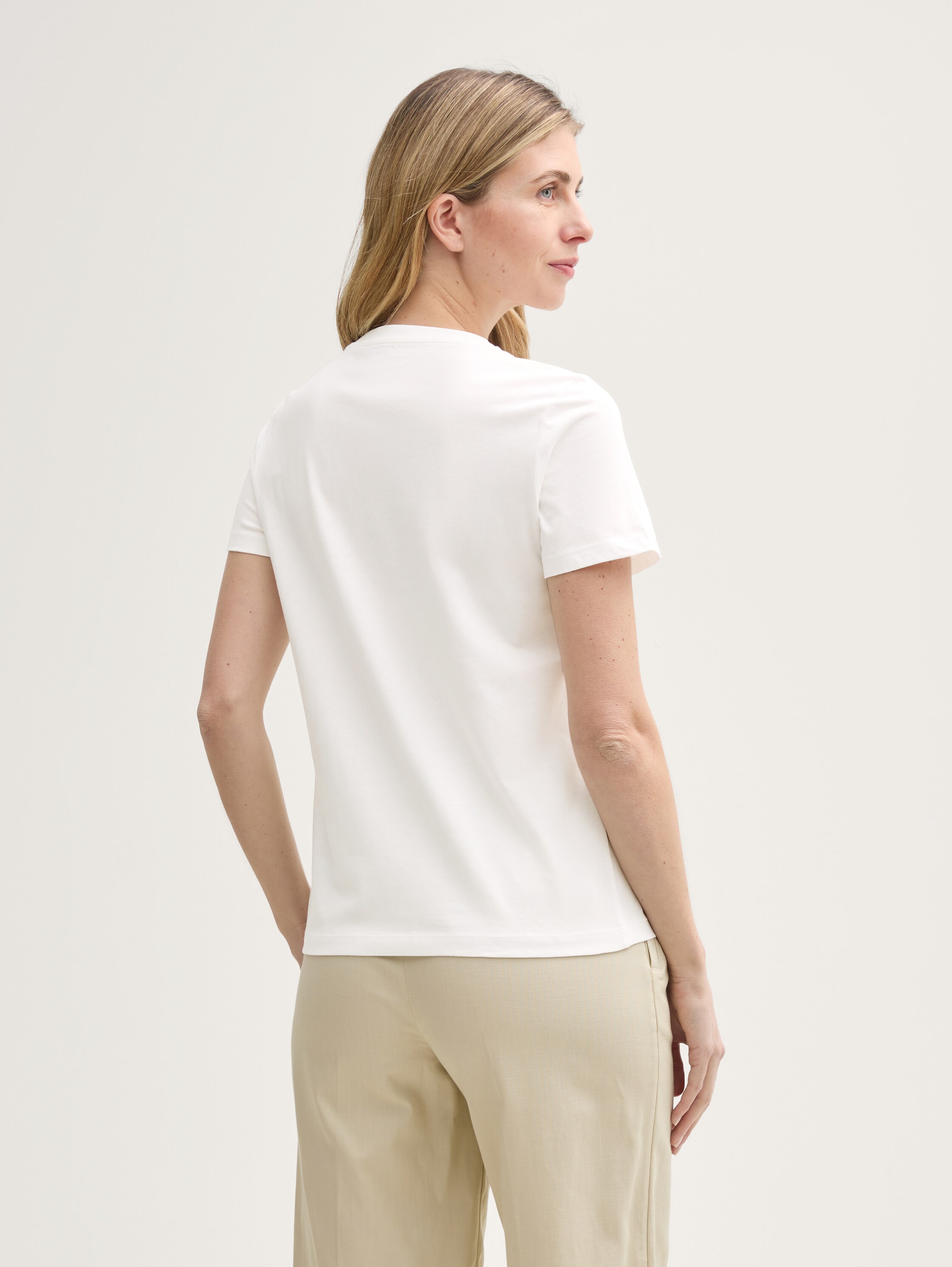 T-Shirt mit Print - whisper_white - 