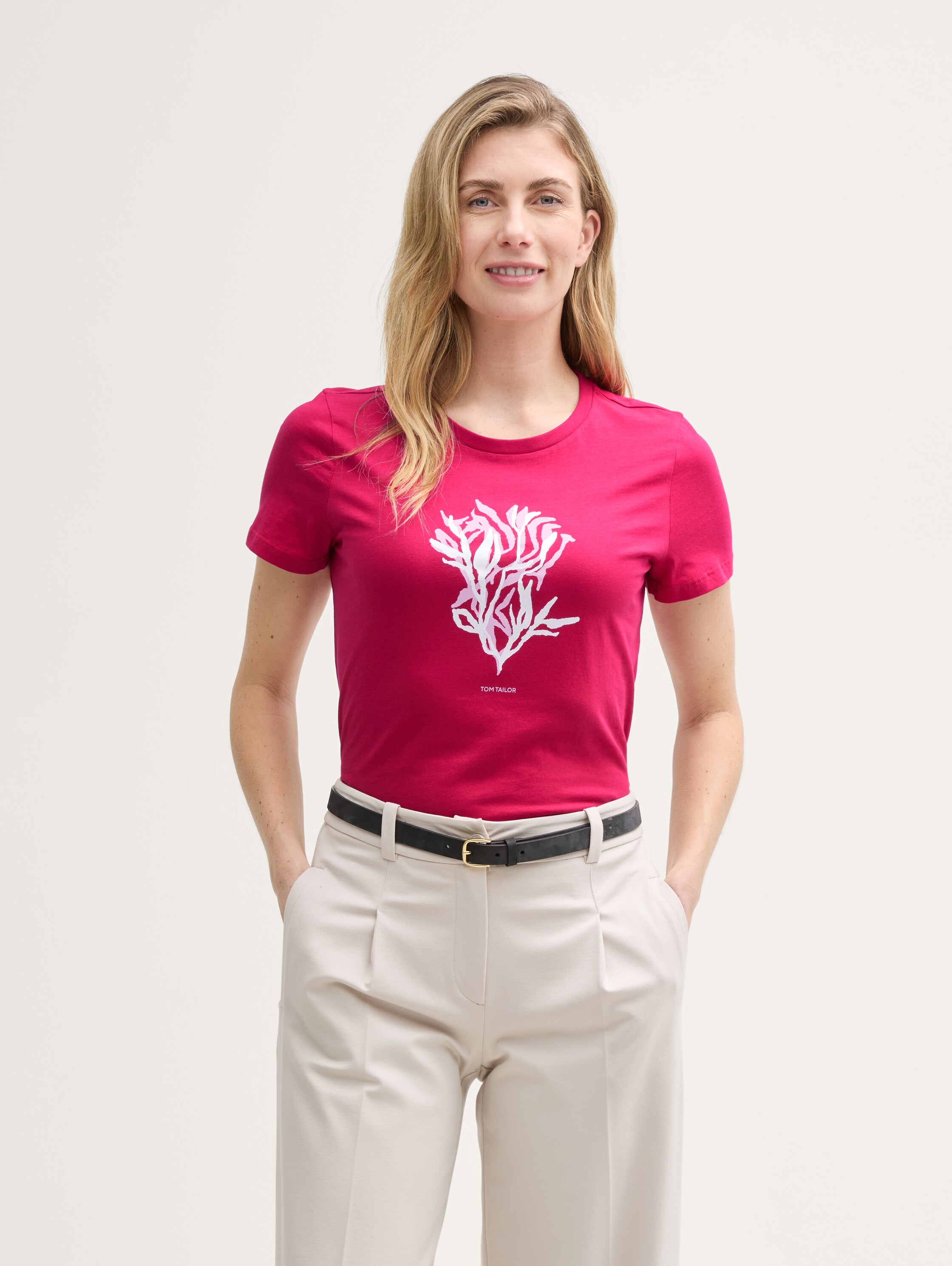 T-Shirt mit Print - 2
