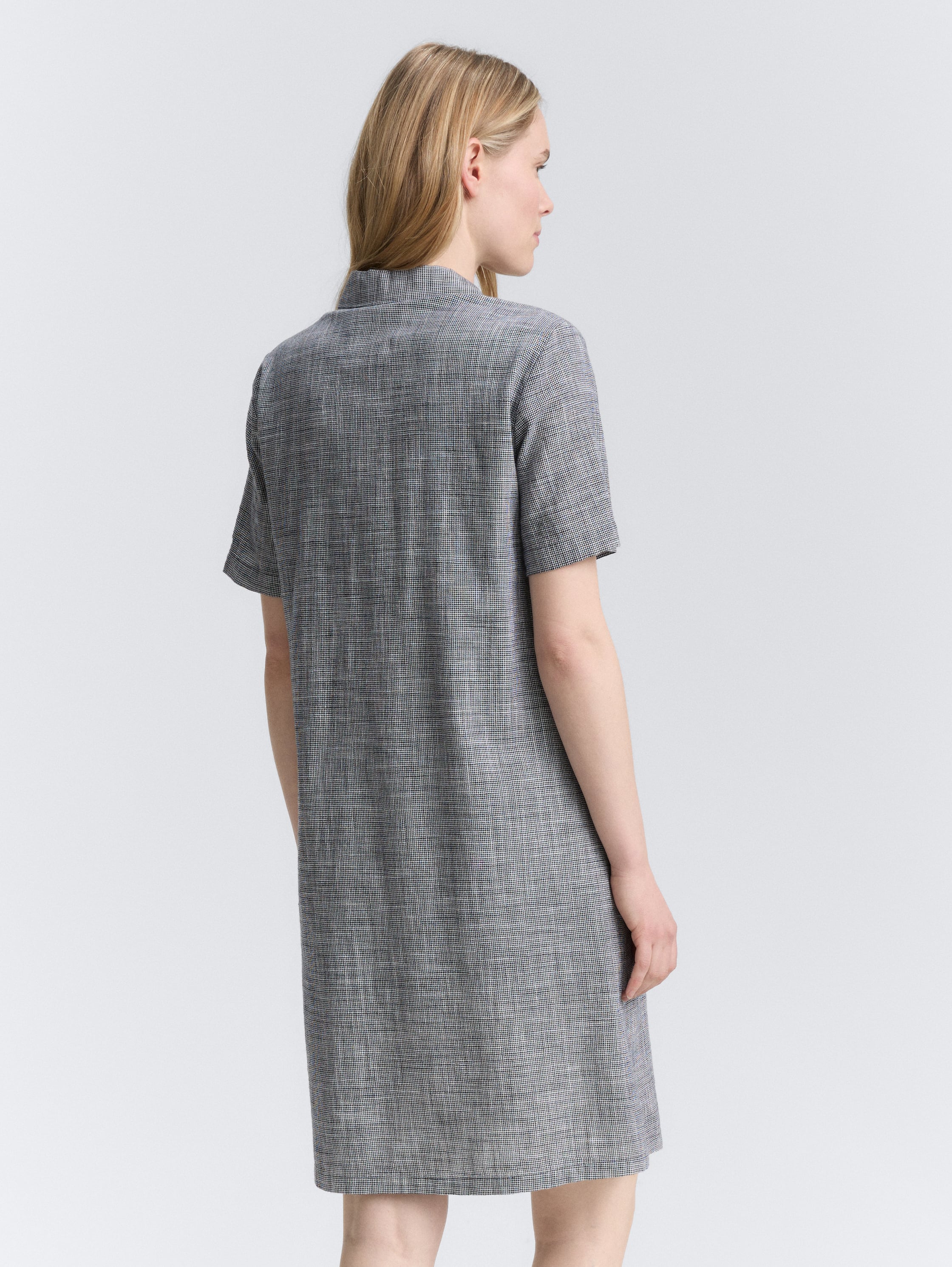 Blusenkleid mit Brusttaschen - midnight_navy_blue - 