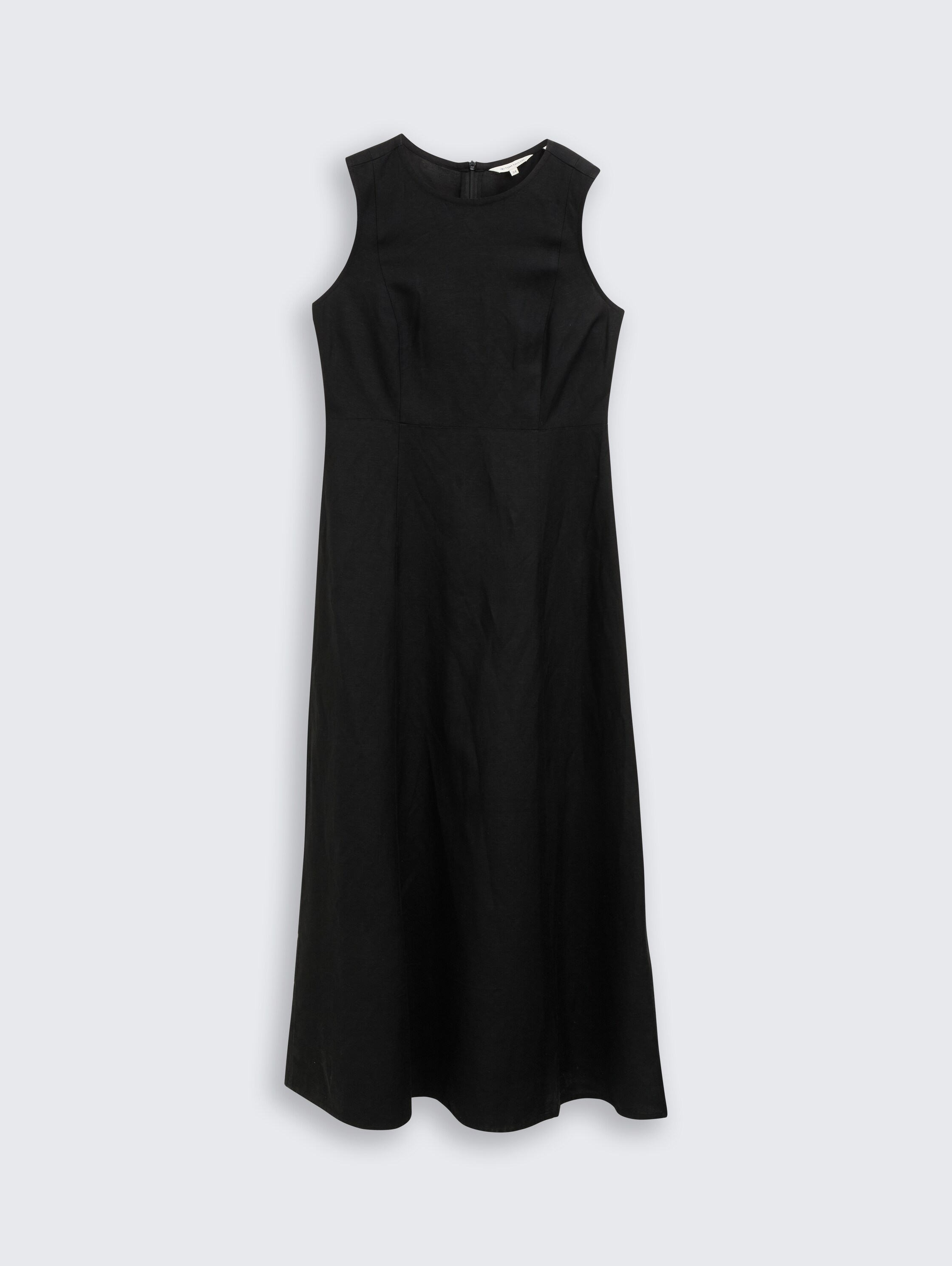 Maxi-Kleid mit Leinenanteil - 4