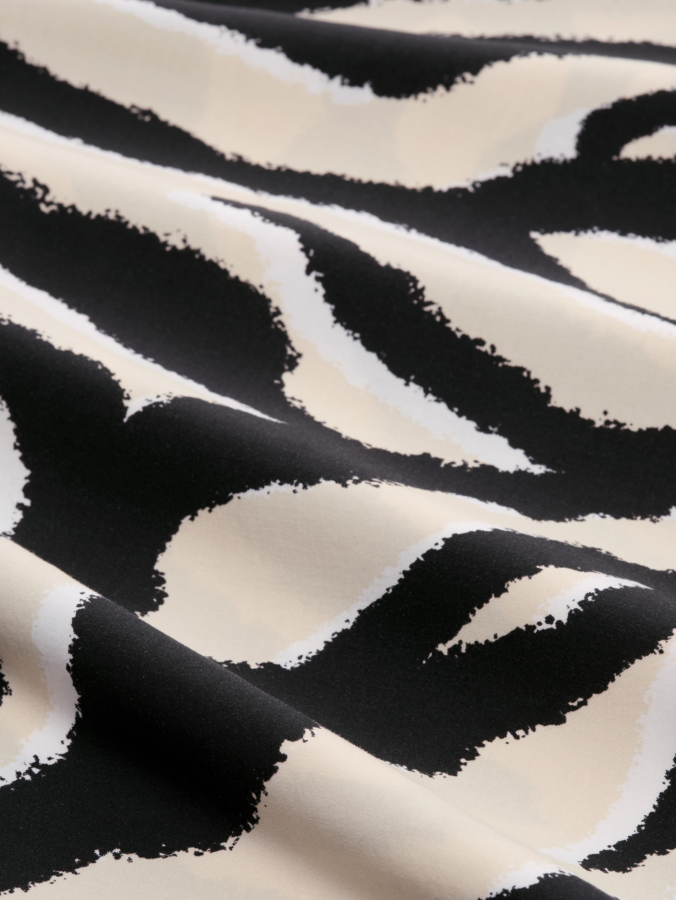 Kleid aus Viskose - abstract_beige_zebra - 