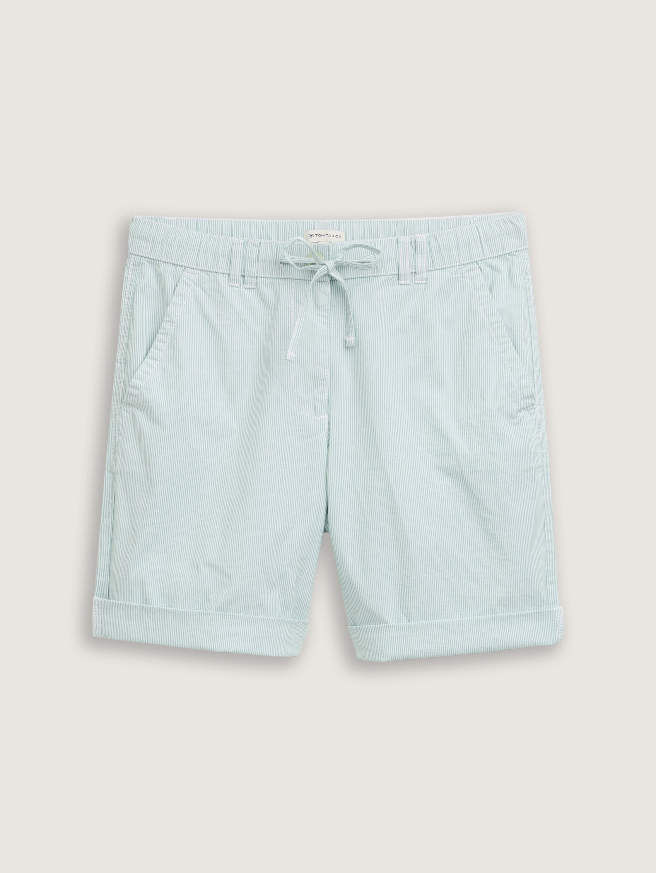 Chino Bermuda Shorts mit Kordelzug - 3