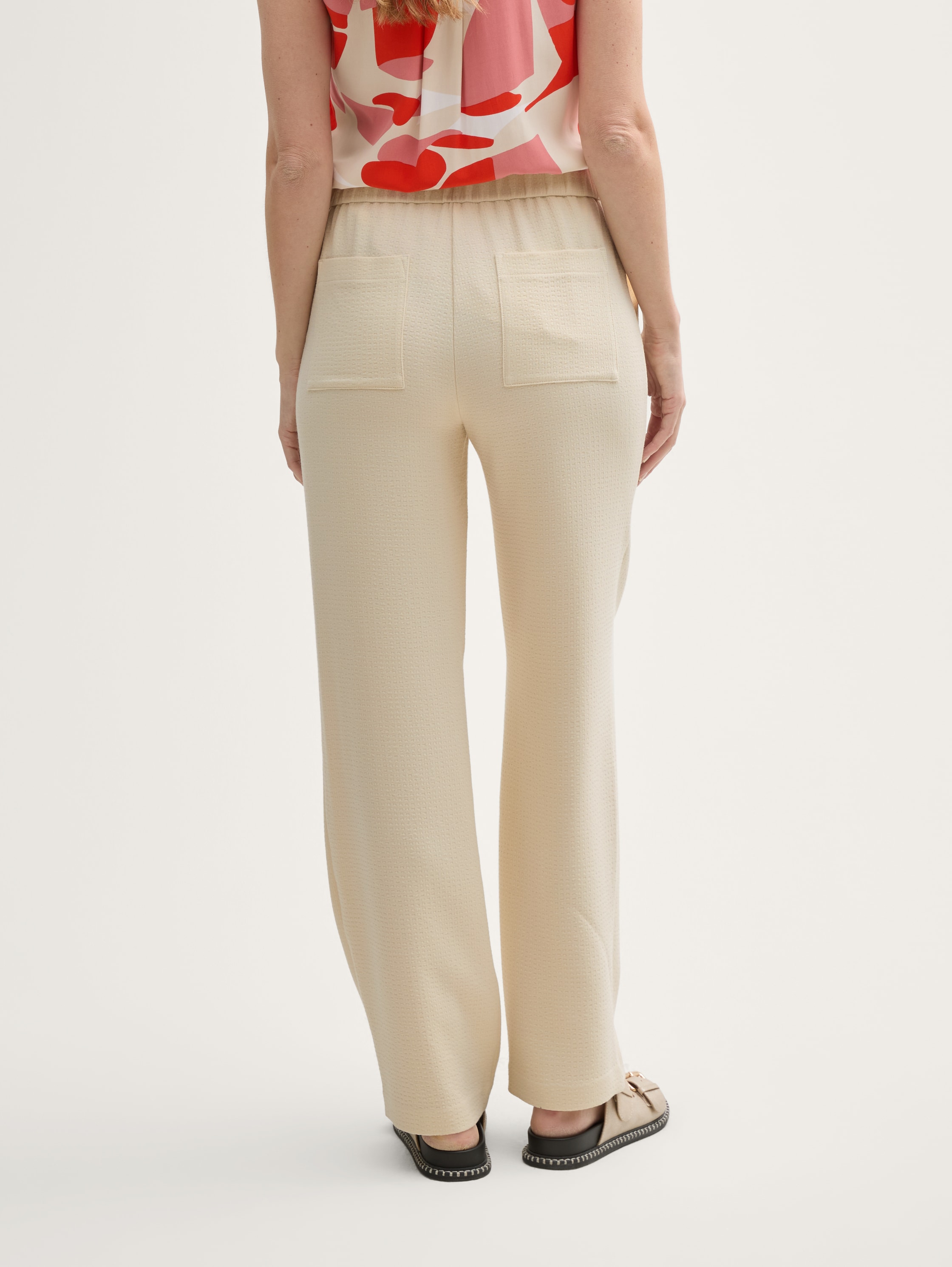 TTLEA Seersucker Straight Hose - champagne - 