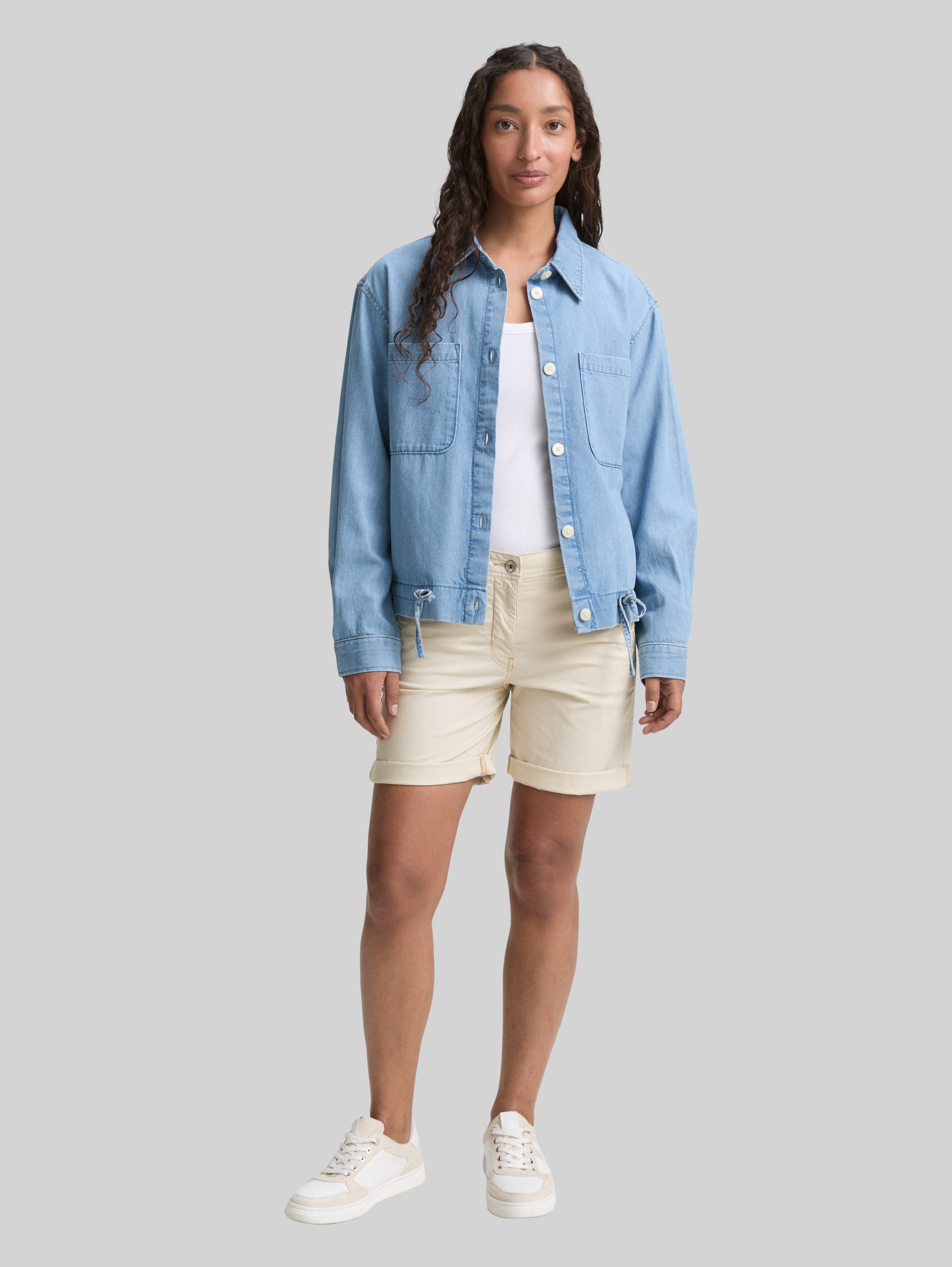 TOM TAILOR Damen Alexa Bermuda Jeans Shorts – Klassische Jeansshorts Im Slim Fit, Nachhaltig & Bequem