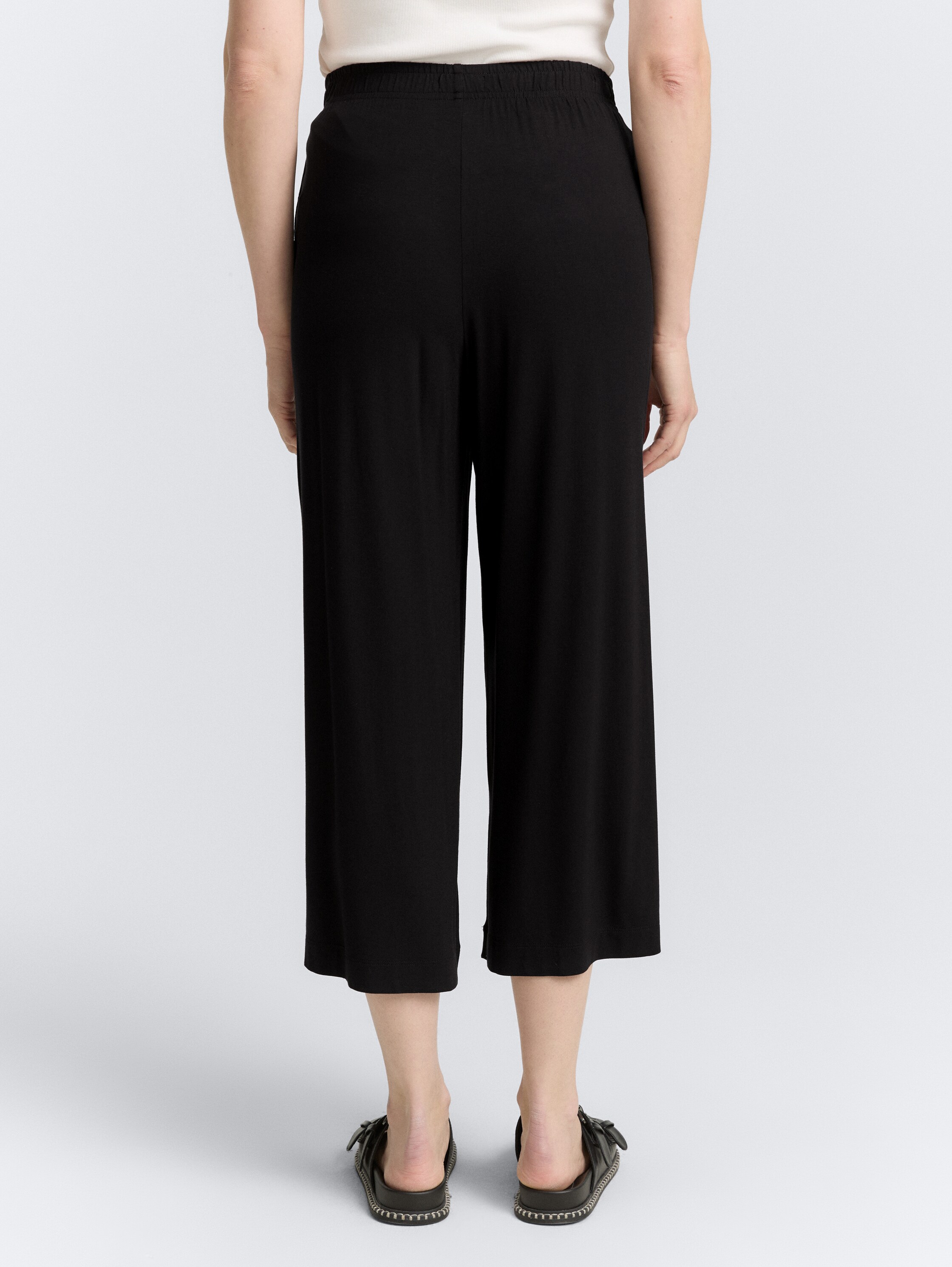 Jersey Culotte Hose - deep_black_1 - 