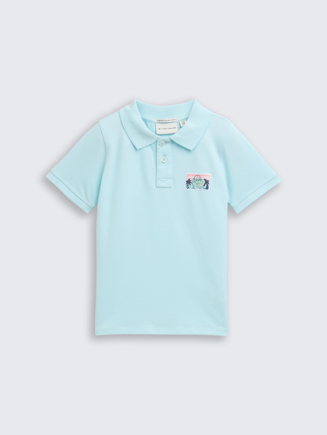 Piqué Poloshirt - icy blue