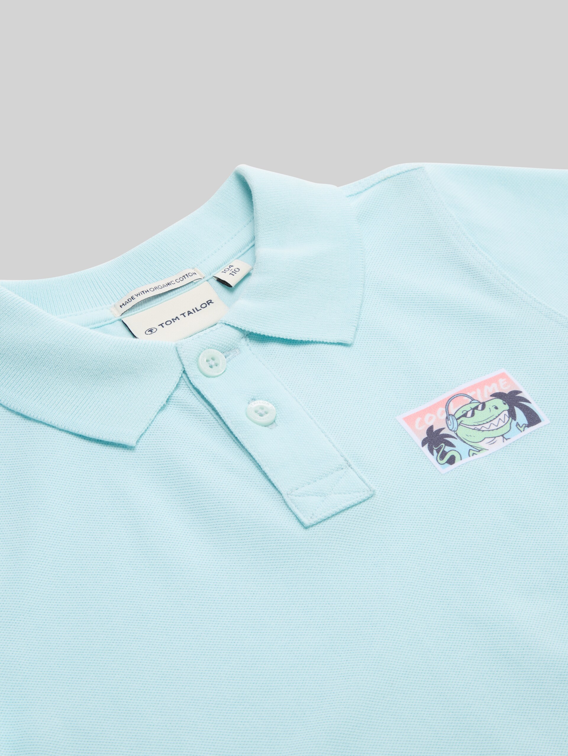 Piqué Poloshirt - icy blue