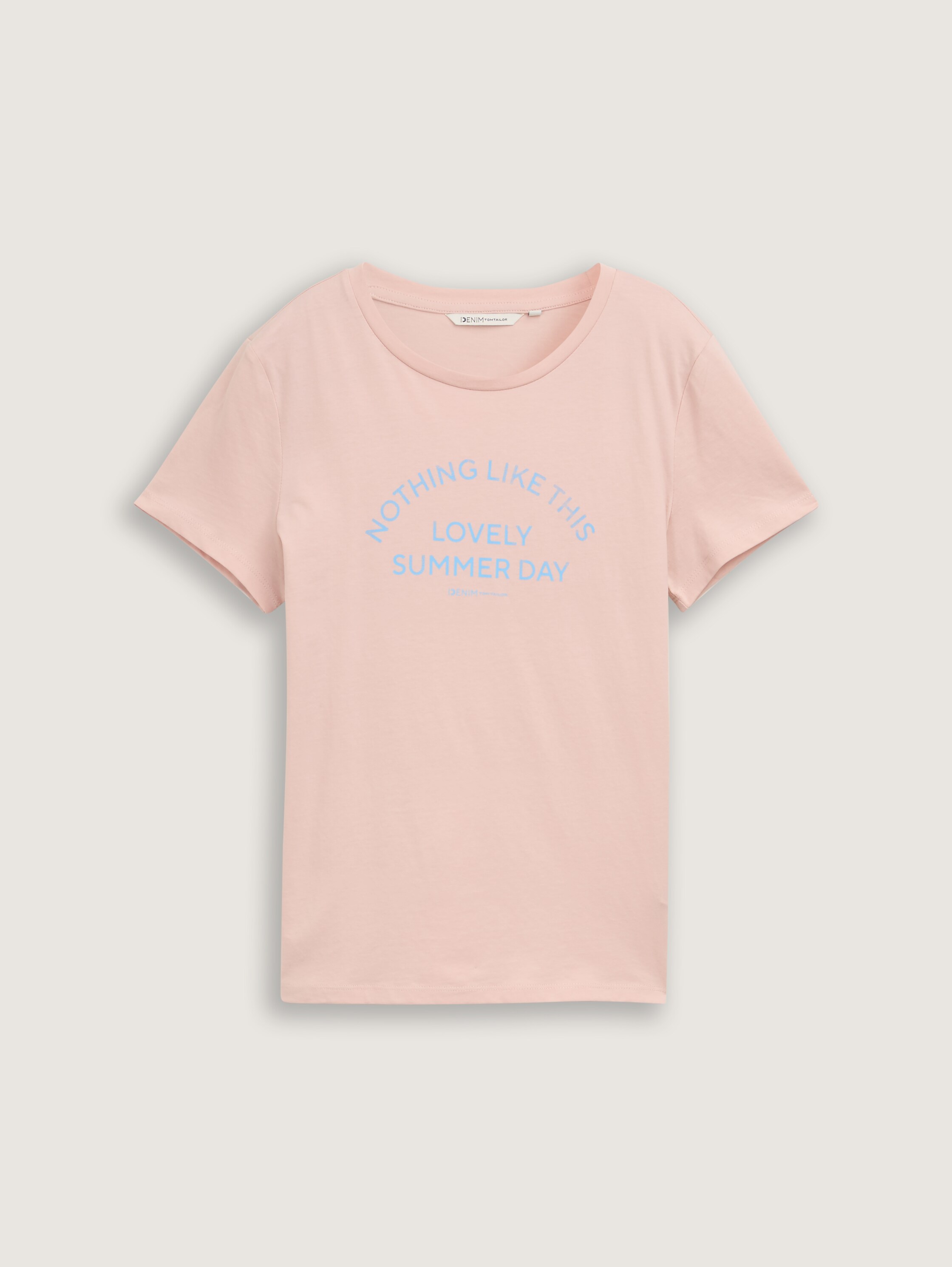 T-Shirt mit Print - rose_smoke - 