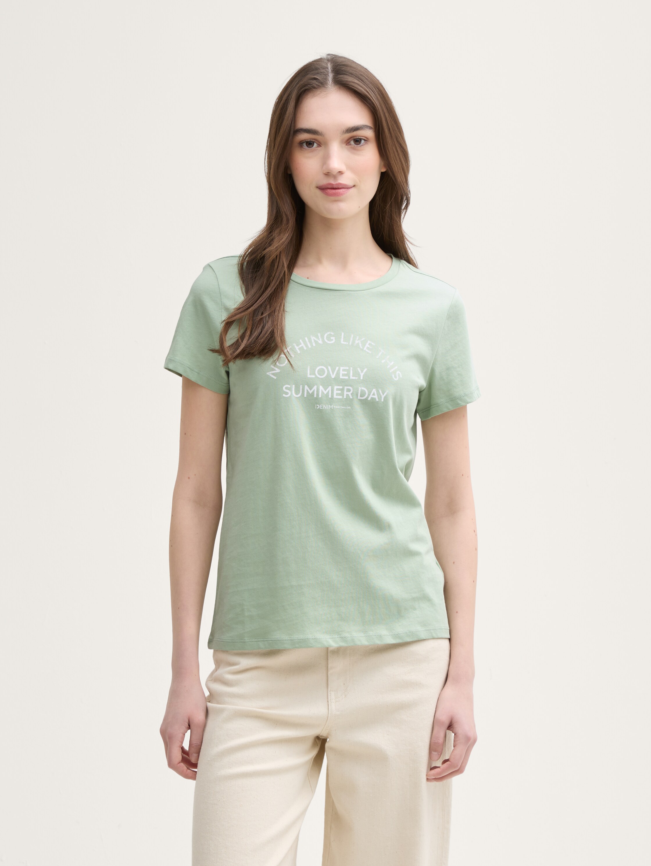 T-Shirt mit Print - 2