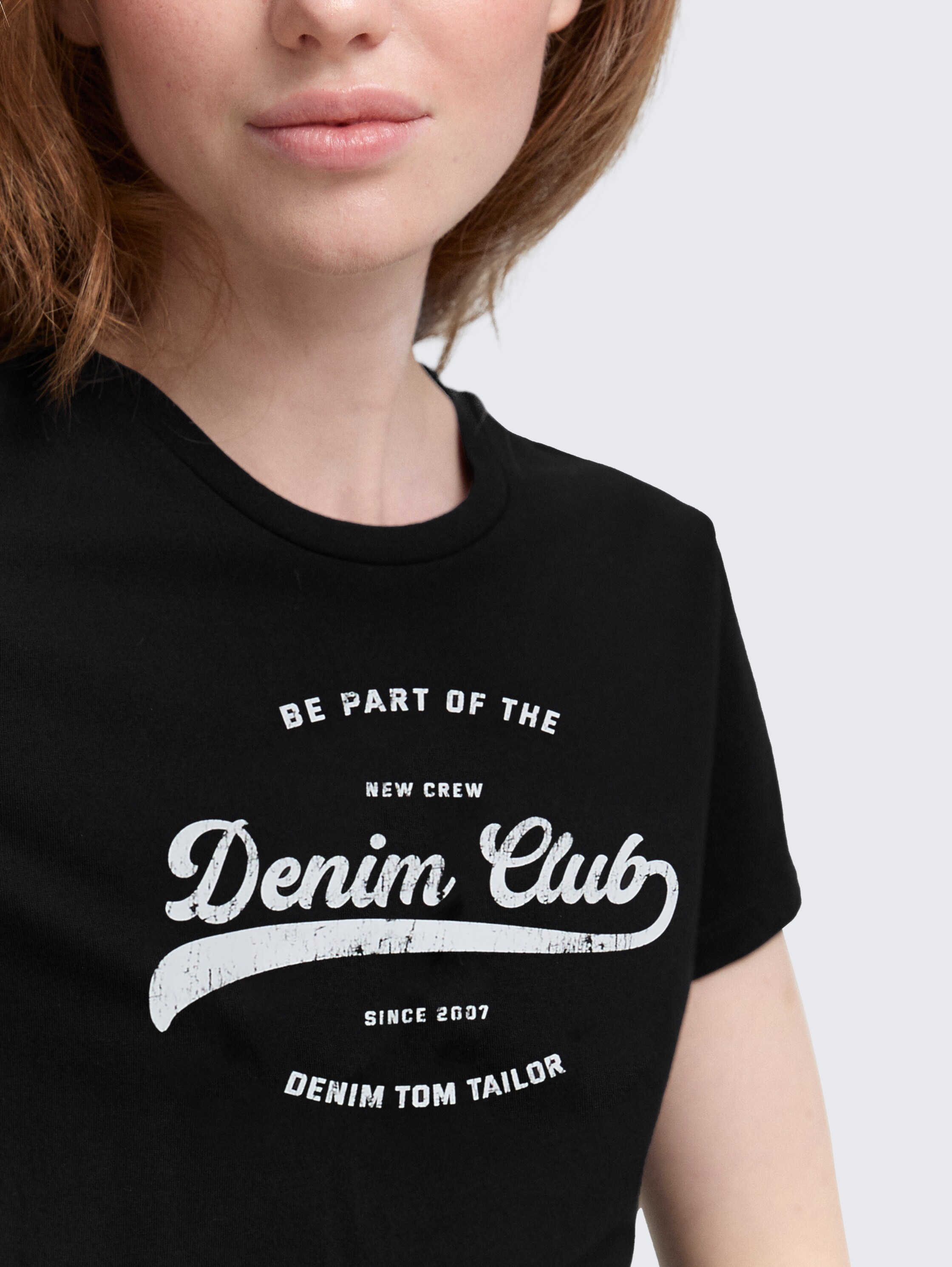 T-Shirt mit Print - deep_black_1 - 