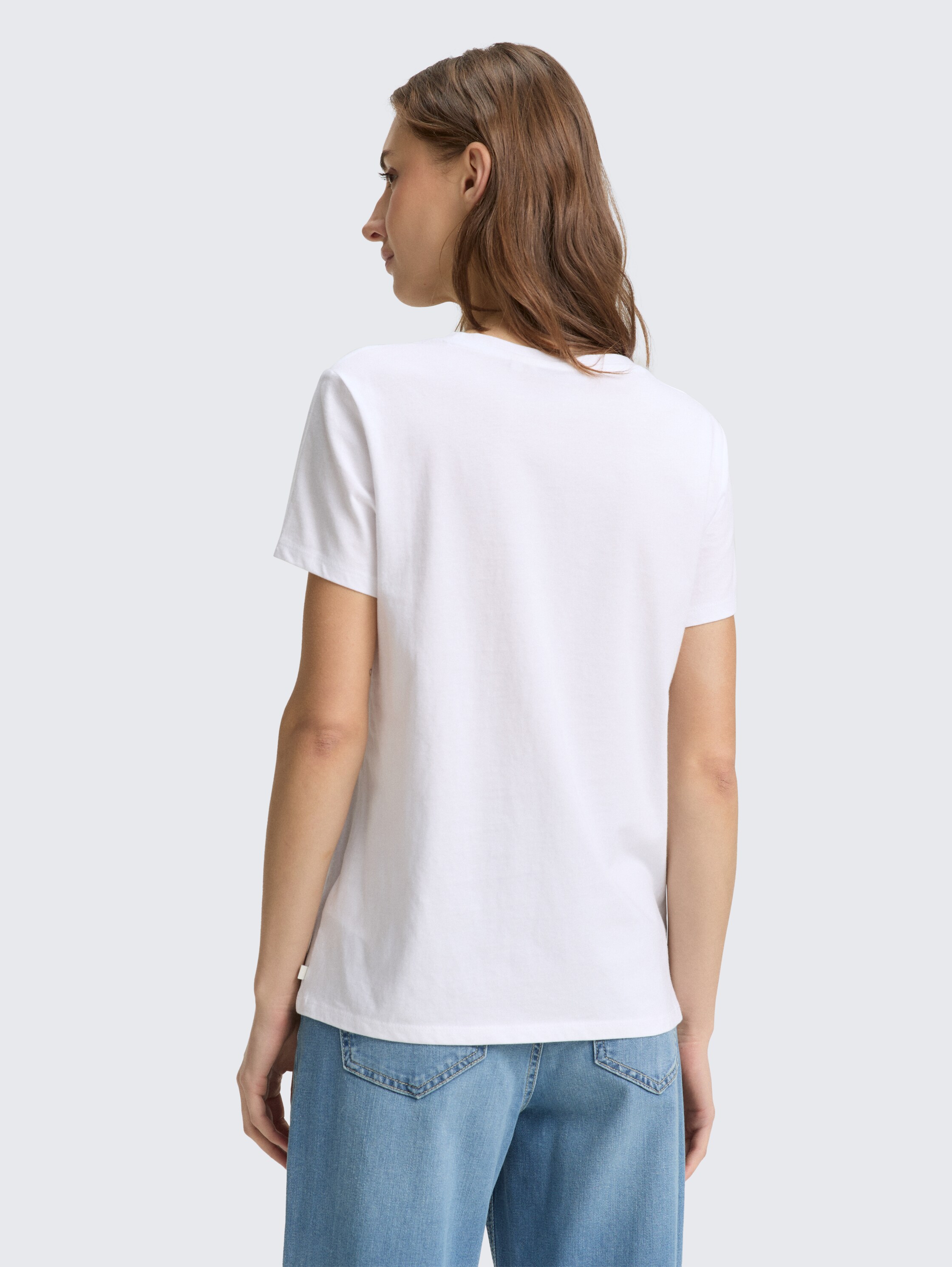 T-Shirt mit Print - white - 